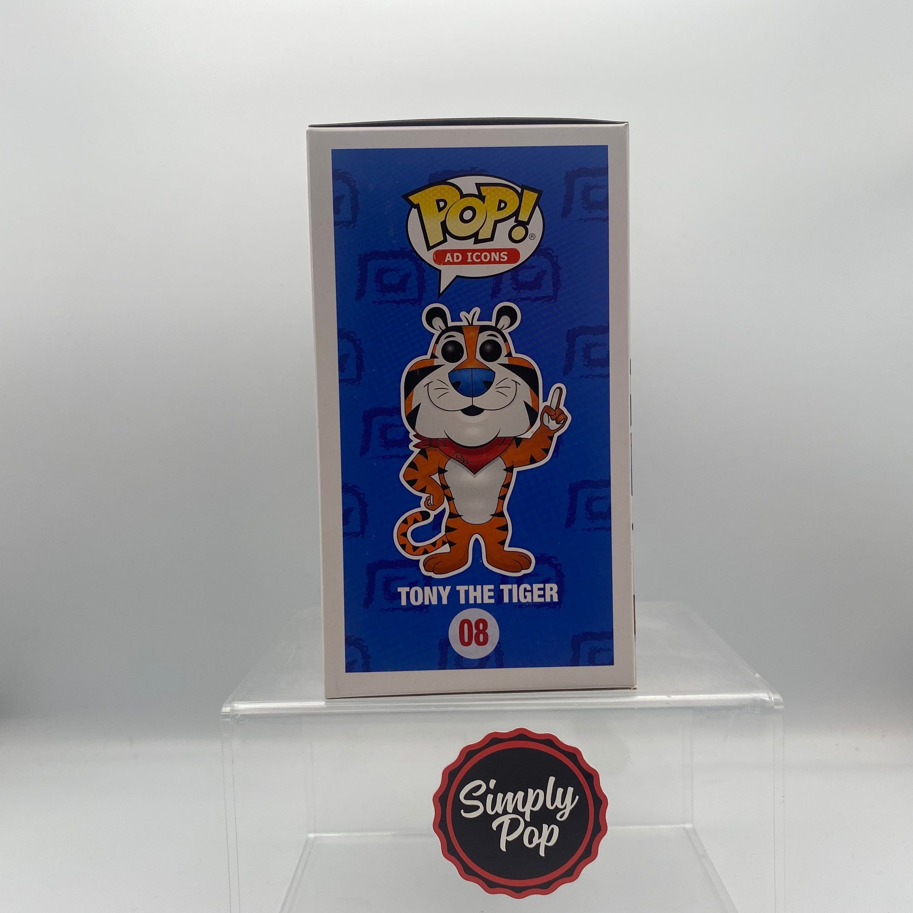 Funko Pop Tony The Tiger #08 3000 Pcs Shop Exclusive Ad Icons