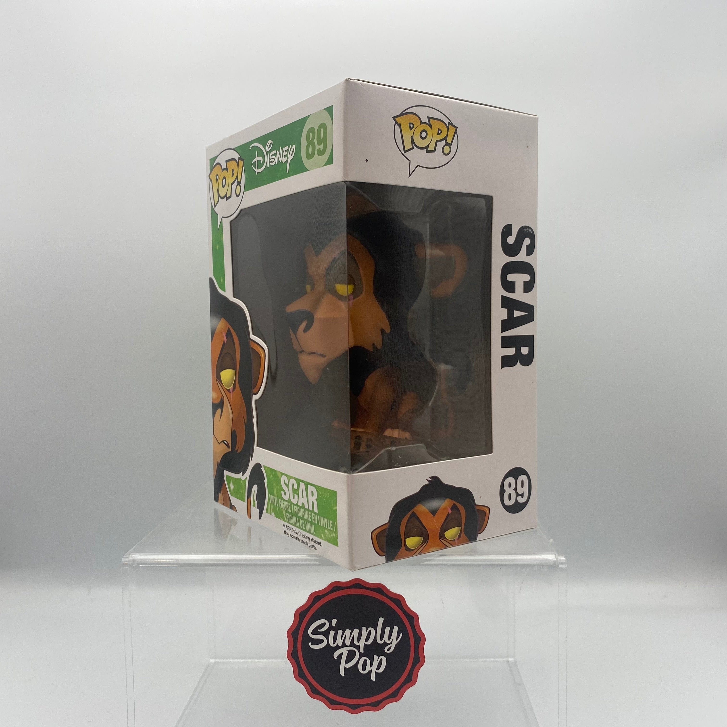 Funko Pop Scar #89 Vaulted Disney The Lion King