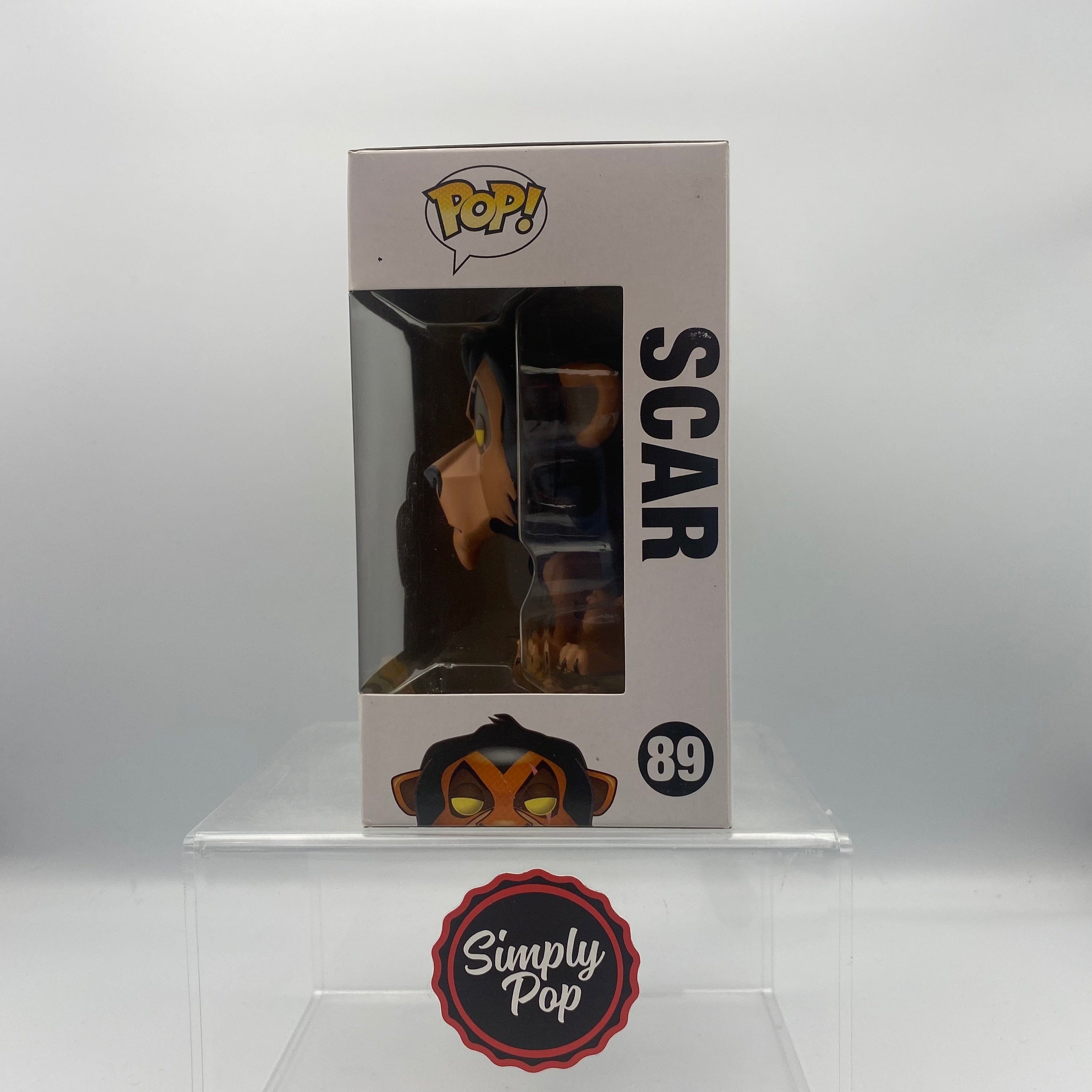 Funko Pop Scar #89 Vaulted Disney The Lion King