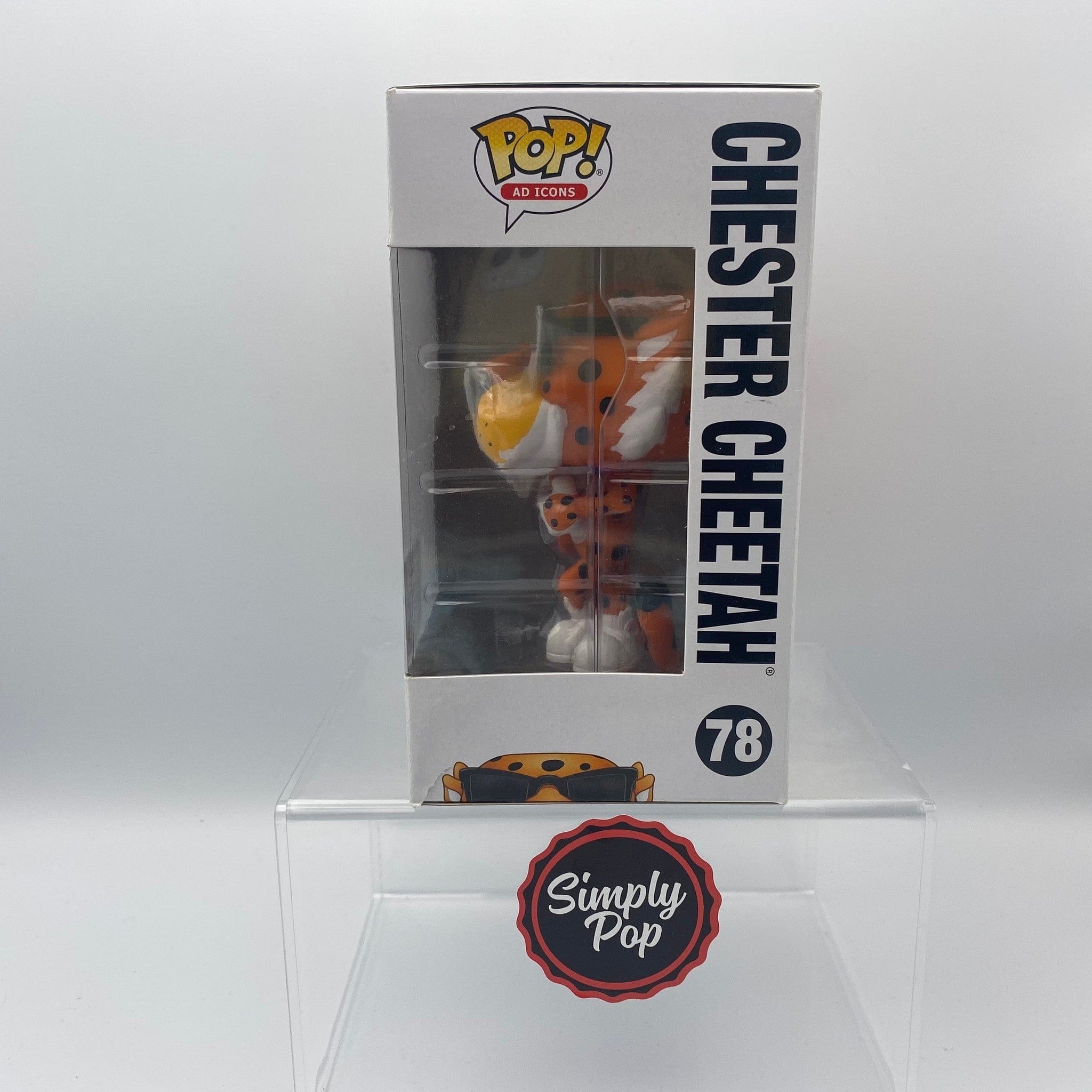 Funko Pop Chester Cheetah (With Crunchy Cheetos) #78 Hollywood Store Exclusive
