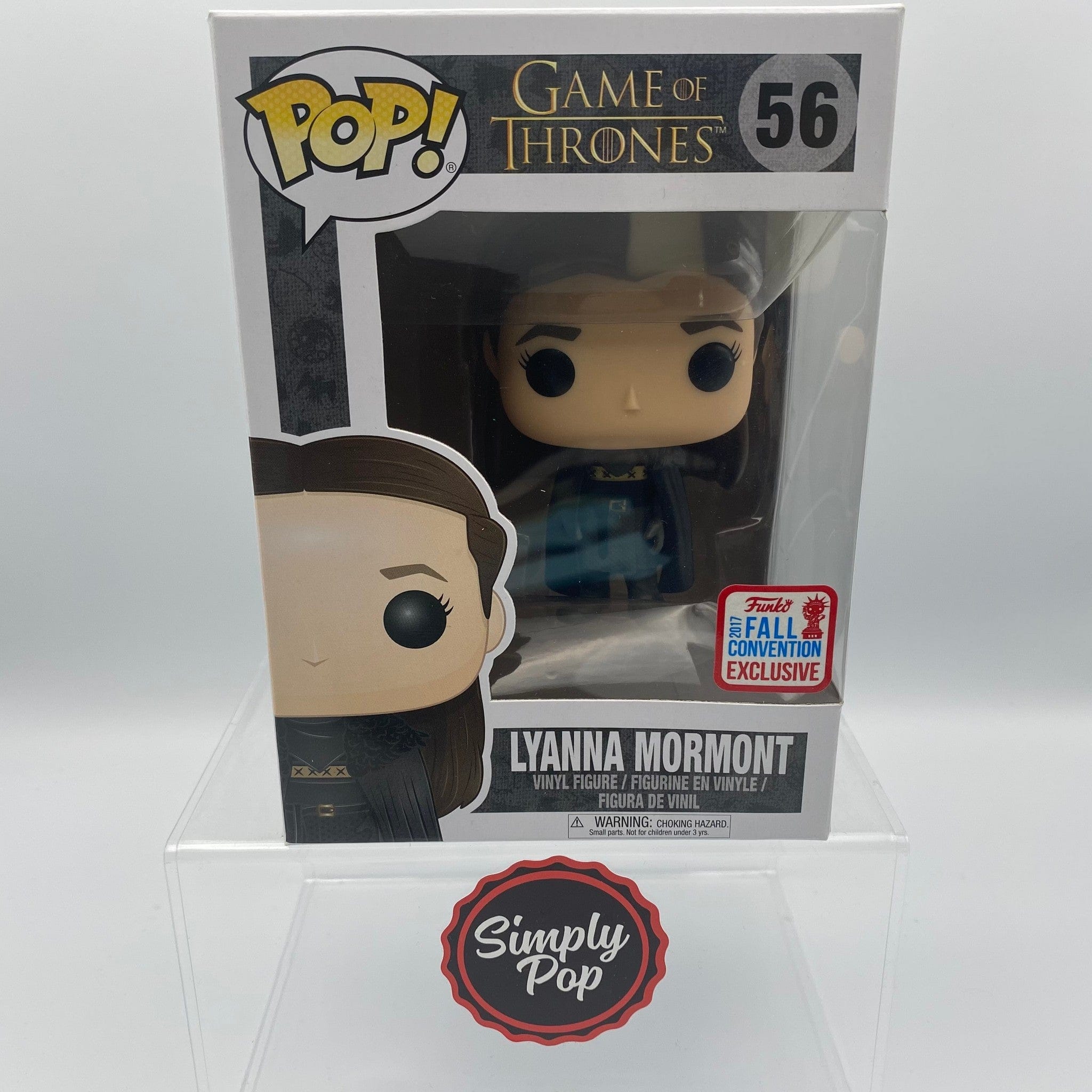 Funko Pop Lyanna Mormont #56 2017 NYCC Fall Convention Exclusive
