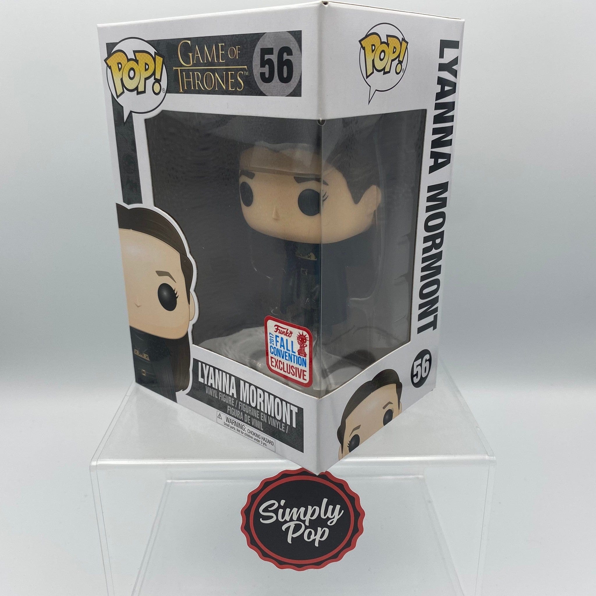 Funko Pop Lyanna Mormont #56 2017 NYCC Fall Convention Exclusive
