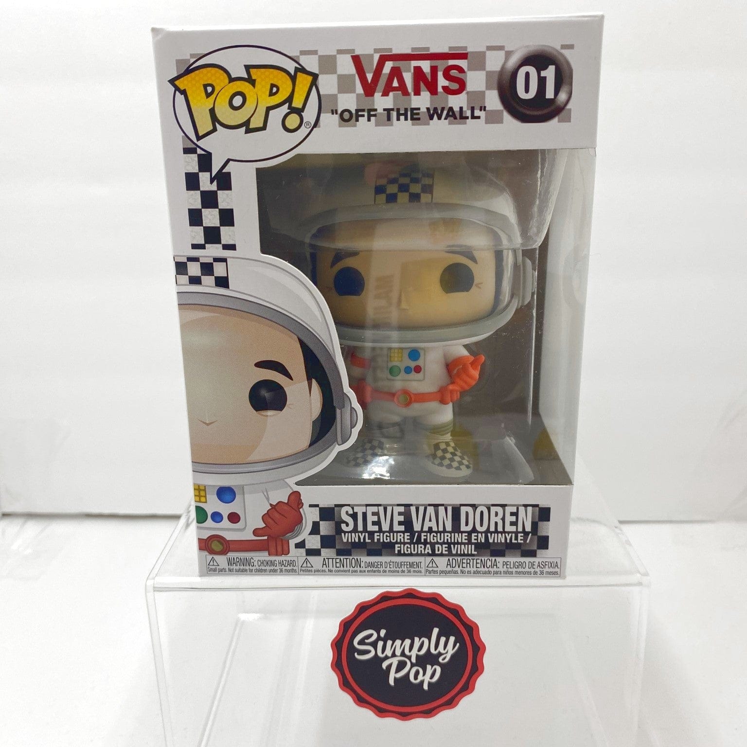 Funko Pop Steve Van Doren #01 Vans NASA Promo Exclusive