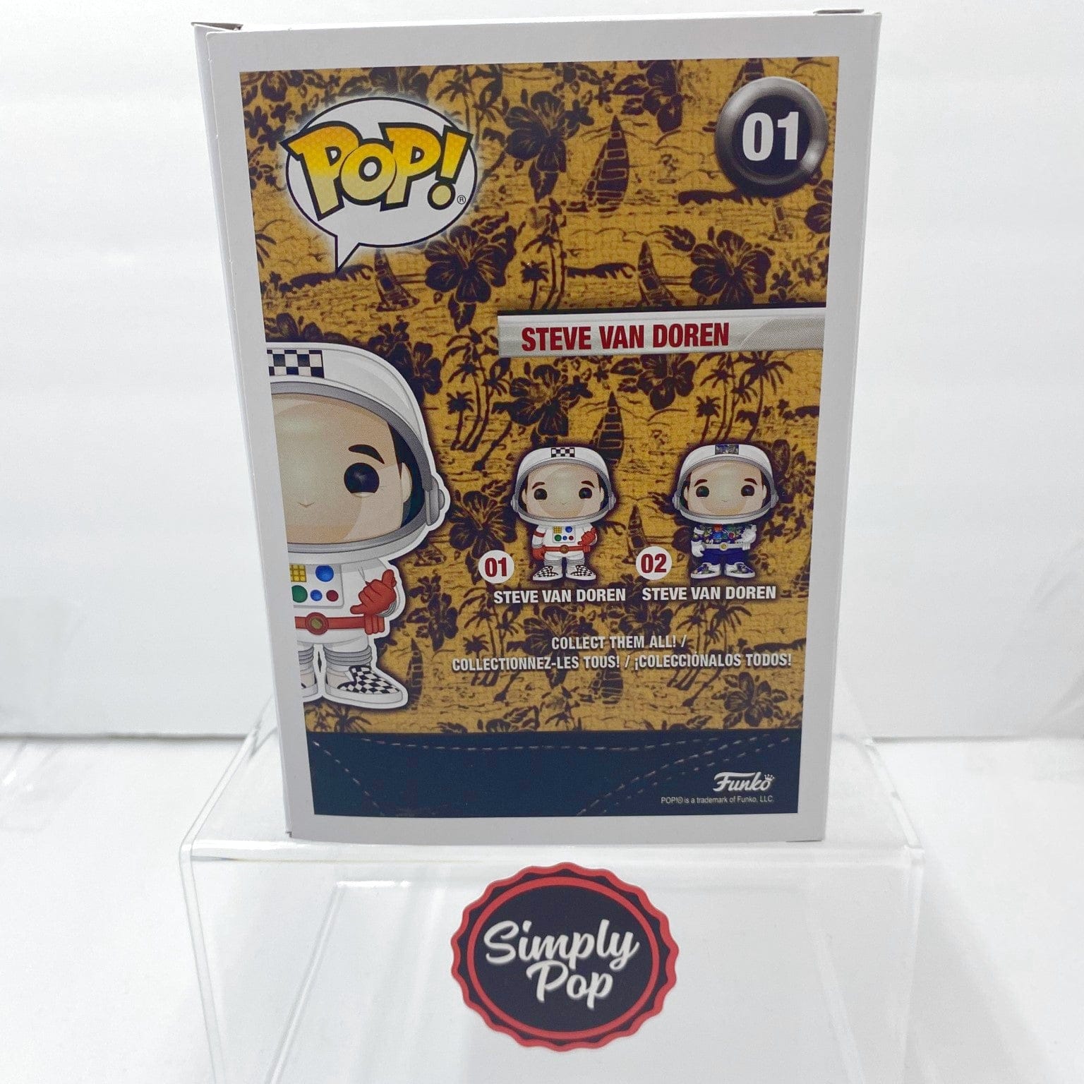 Funko Pop Steve Van Doren #01 Vans NASA Promo Exclusive
