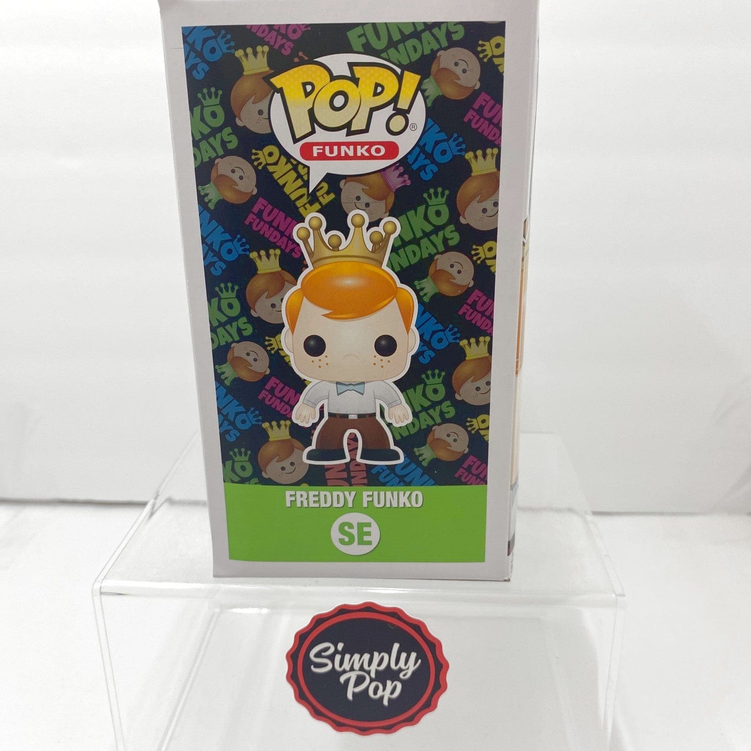 Funko Pop Freddy Funko Space Robot Teal Metallic #SE 2018 SDCC Limited Edition to 2000 pcs