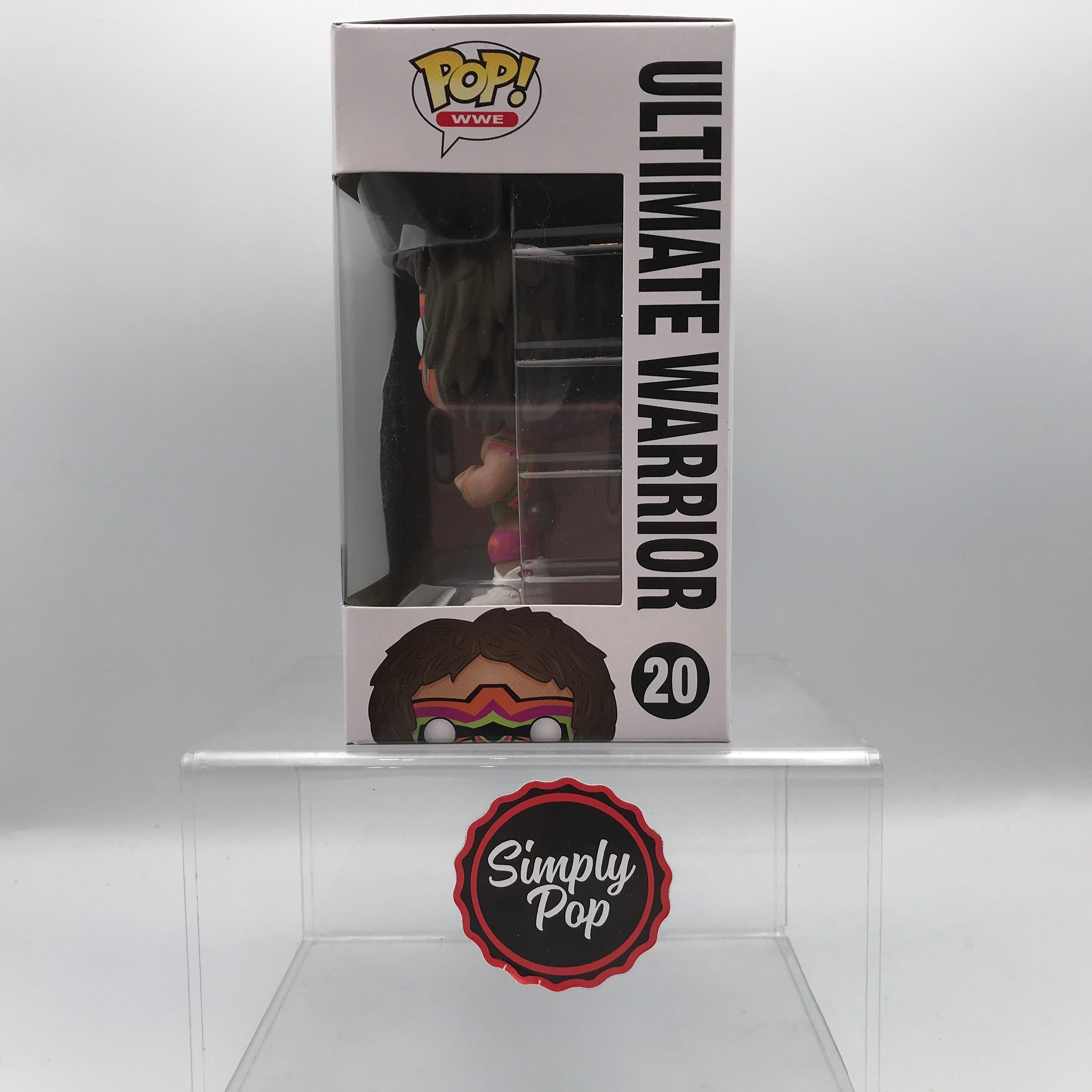 Funko Pop Ultimate Warrior #20 Vaulted WWE