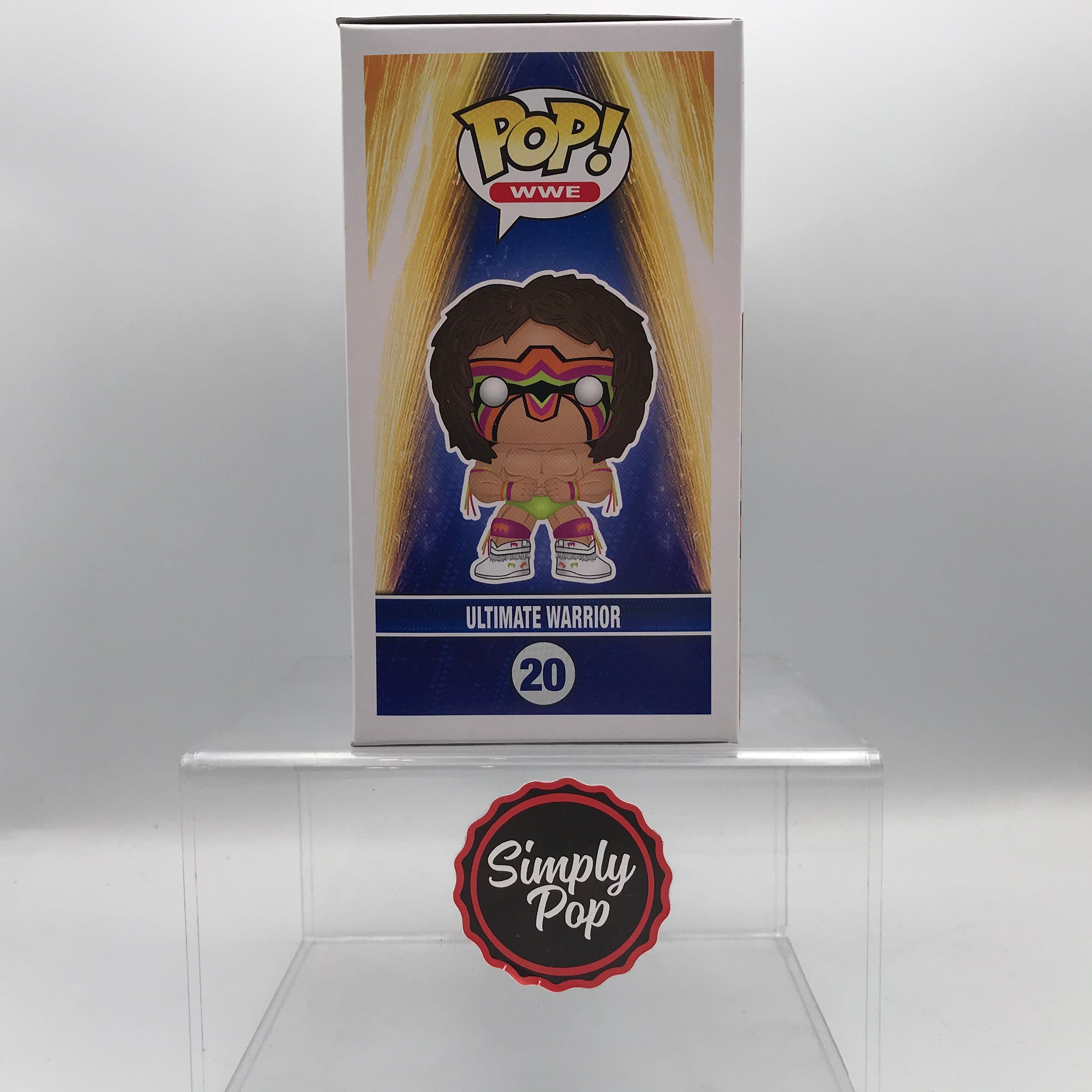 Funko Pop Ultimate Warrior #20 Vaulted WWE