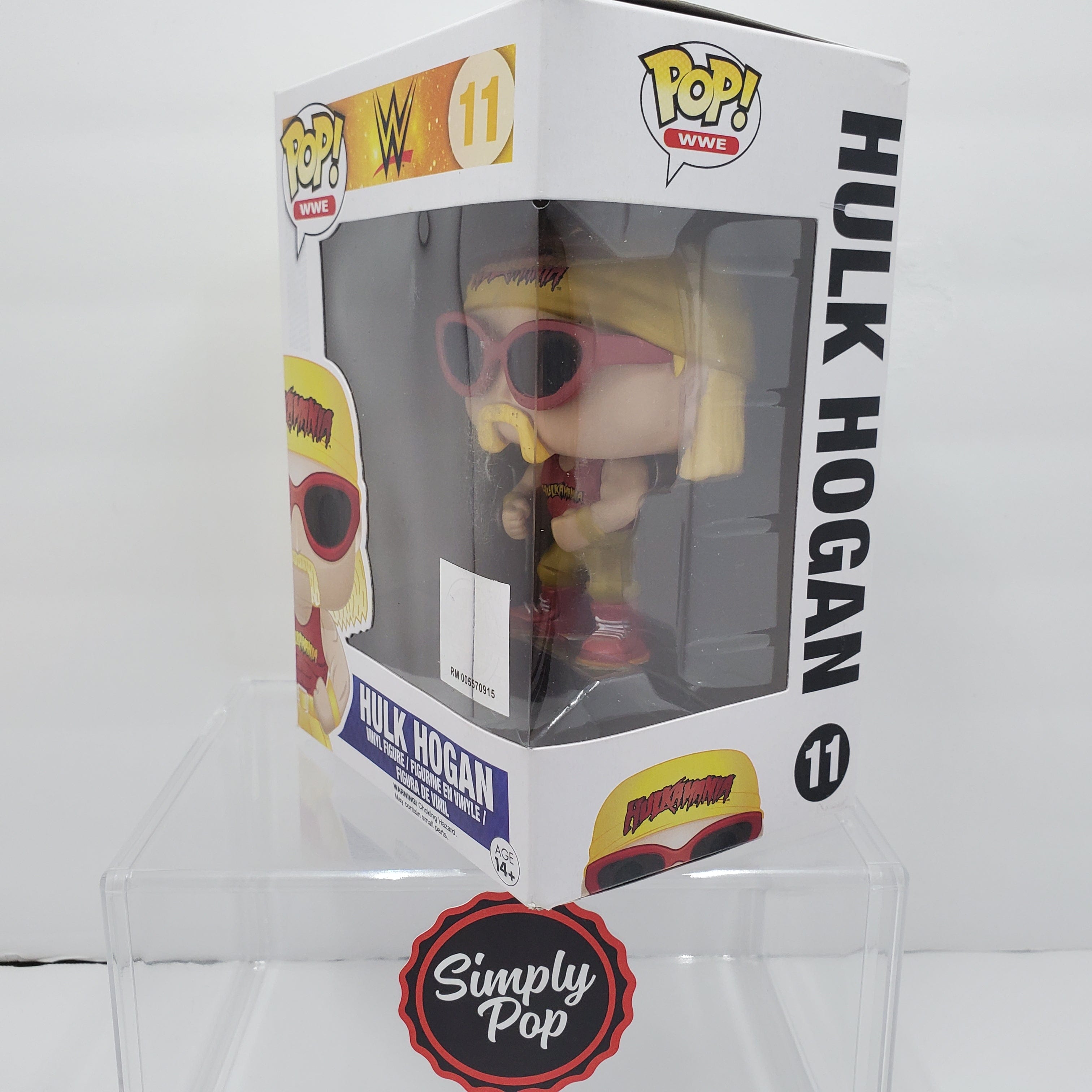 Funko Pop Hulk Hogan #11 WWE Vaulted