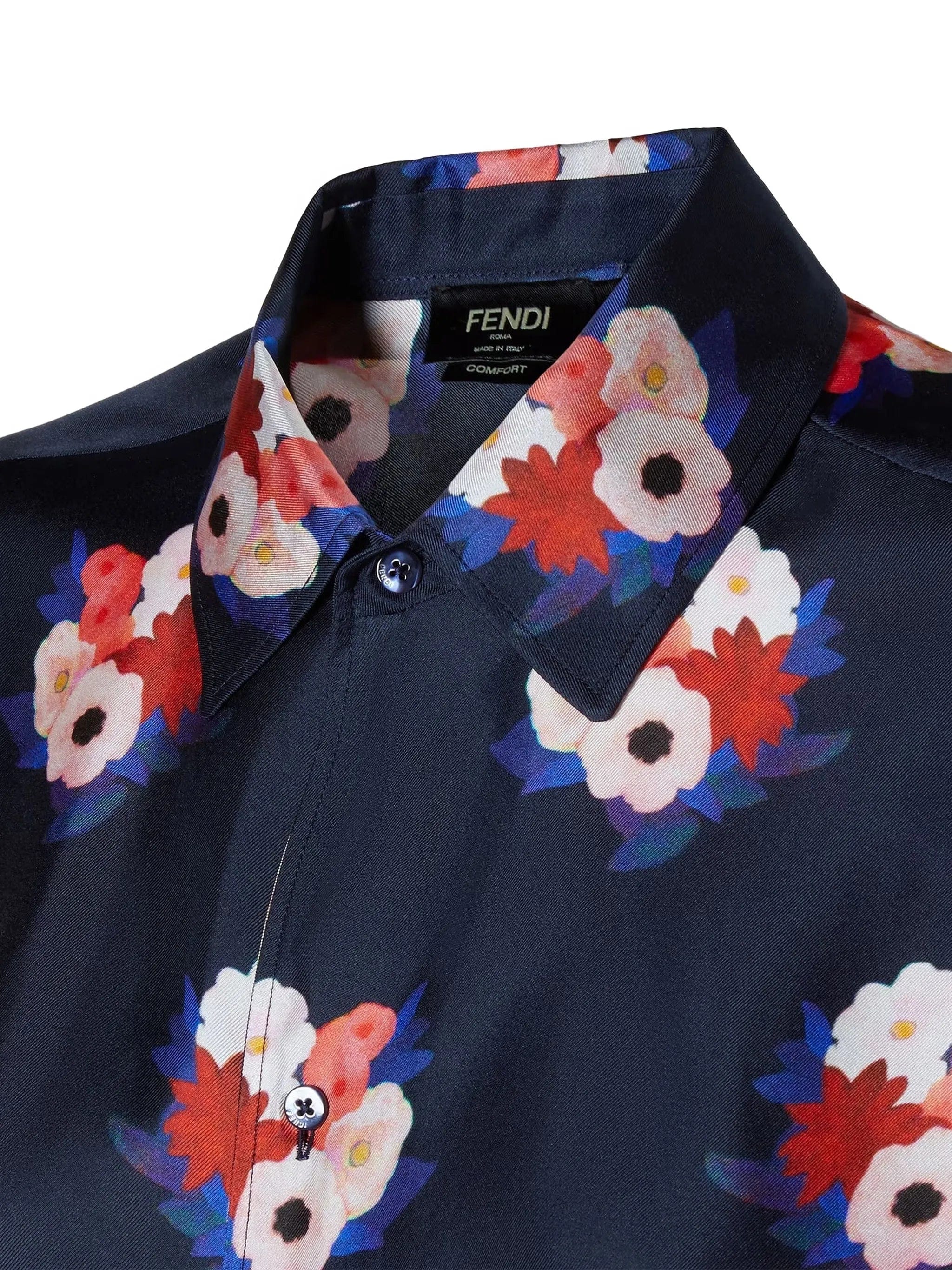 Fendi floral print shirt