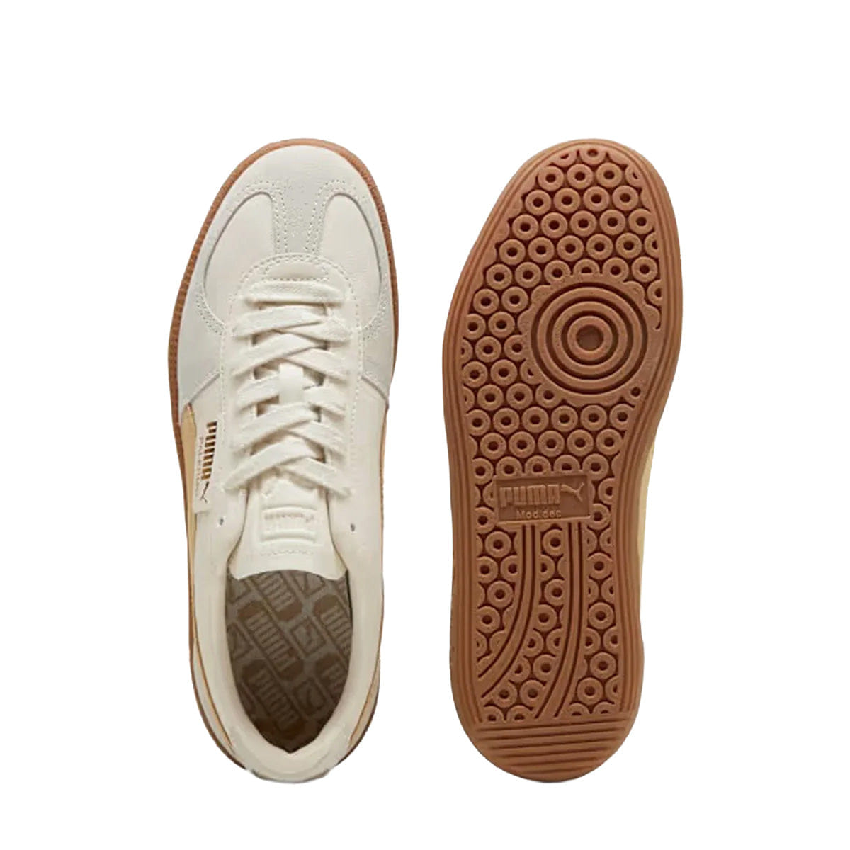 Puma Palermo Lth Res White/Emerald/Ice Gum
