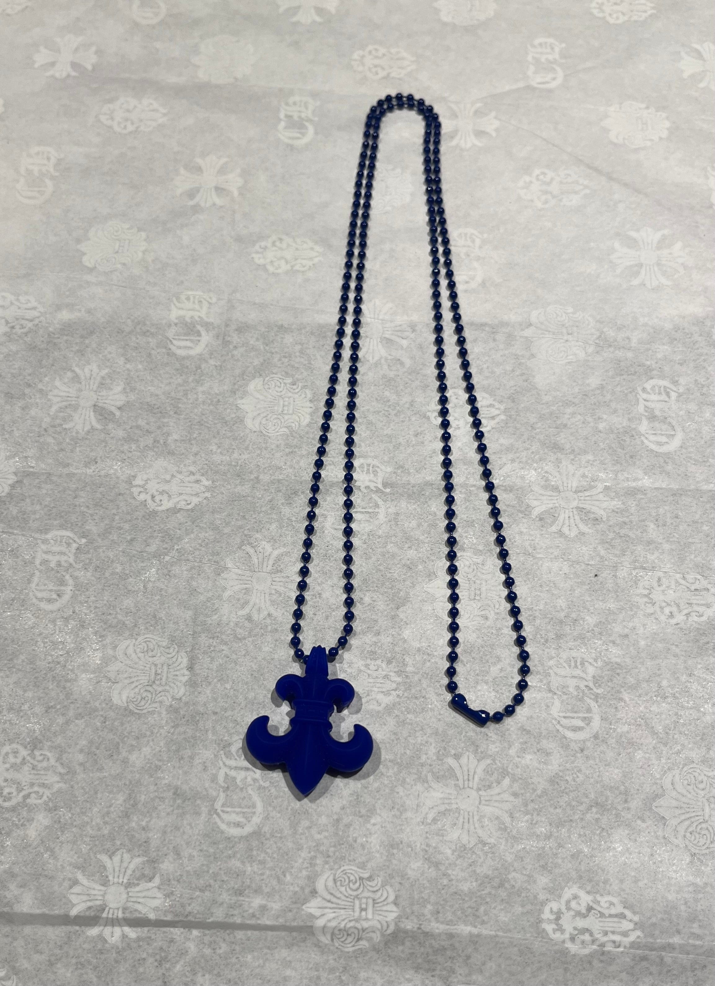 Chrome Hearts Pendant Chrome Hearts Fleur Blue