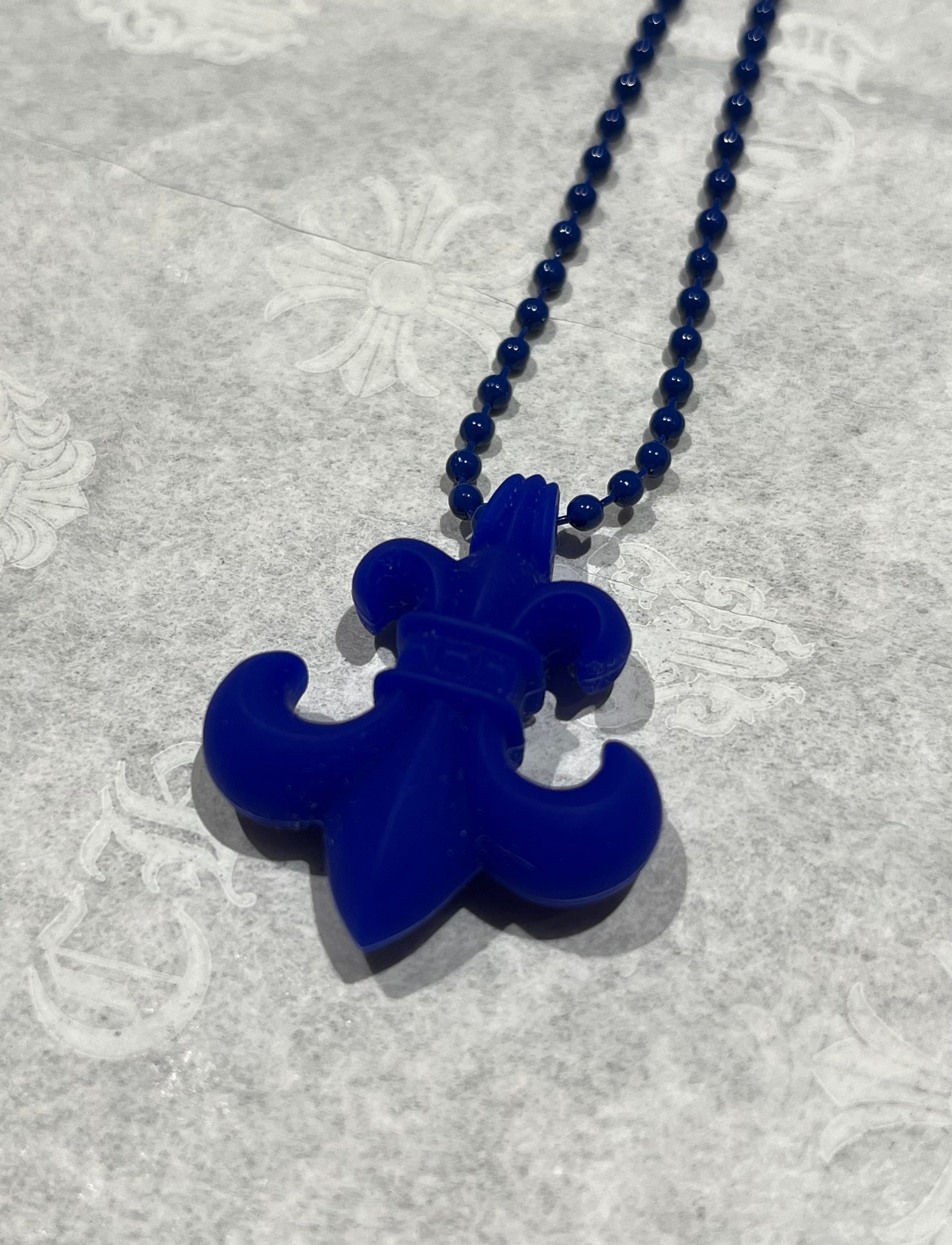 Chrome Hearts Pendant Chrome Hearts Fleur Blue
