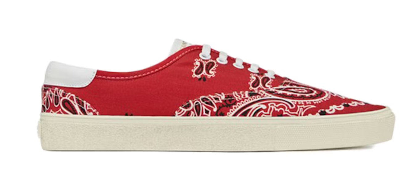 Vans Saint Laurent Skate Lace Up Flame Bandana (WORN)