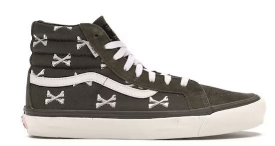 Vans Sk8 - Hi WTAPS Olive Crossbones