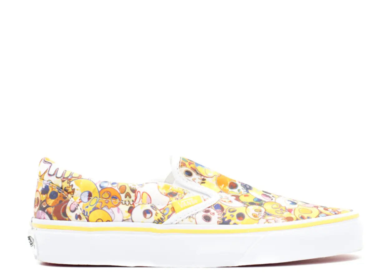 Vans Slip - On LX Murakami Yellow Skull (WORN)