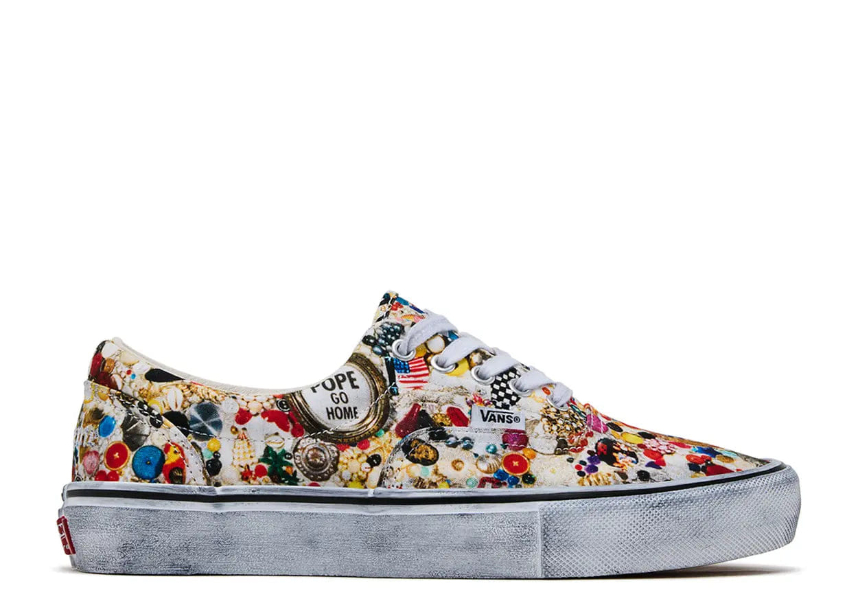 Vans Era Supreme x Mike Kelley White