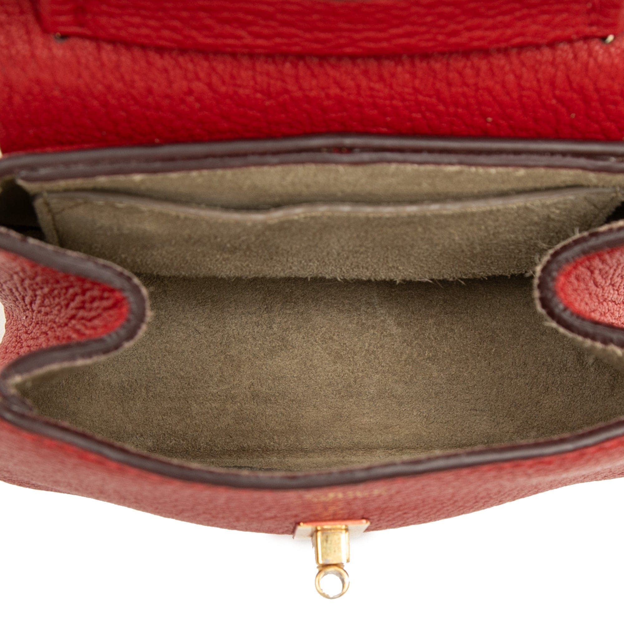 Chloé Nano Grained Lambskin Drew Crossbody
