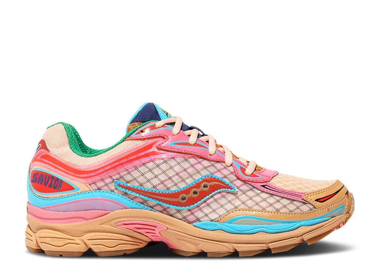 Saucony ProGrid Omni 9 Jae Tips To Do List Tan (WORN)