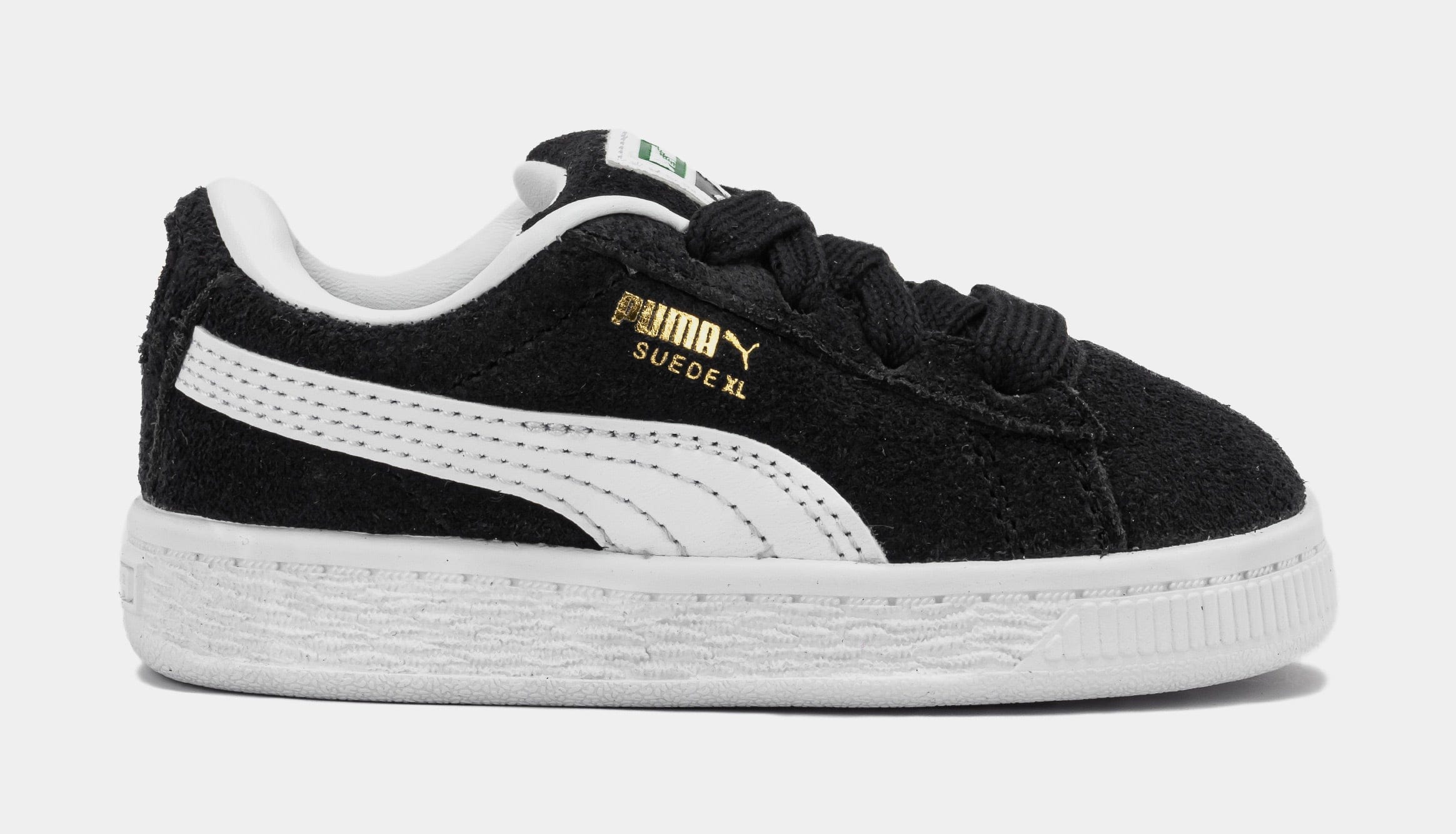 PUMA Suede XL Infant Toddler Lifestyle Shoes (Black/White)