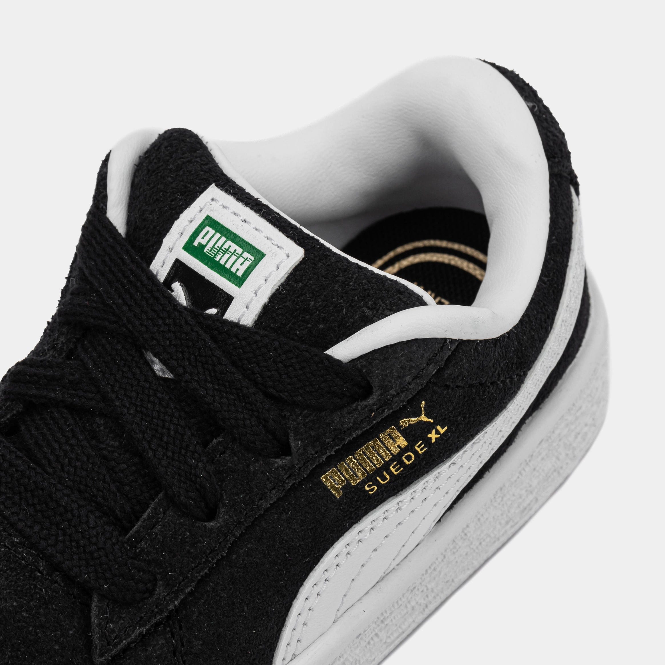 PUMA Suede XL Infant Toddler Lifestyle Shoes (Black/White)
