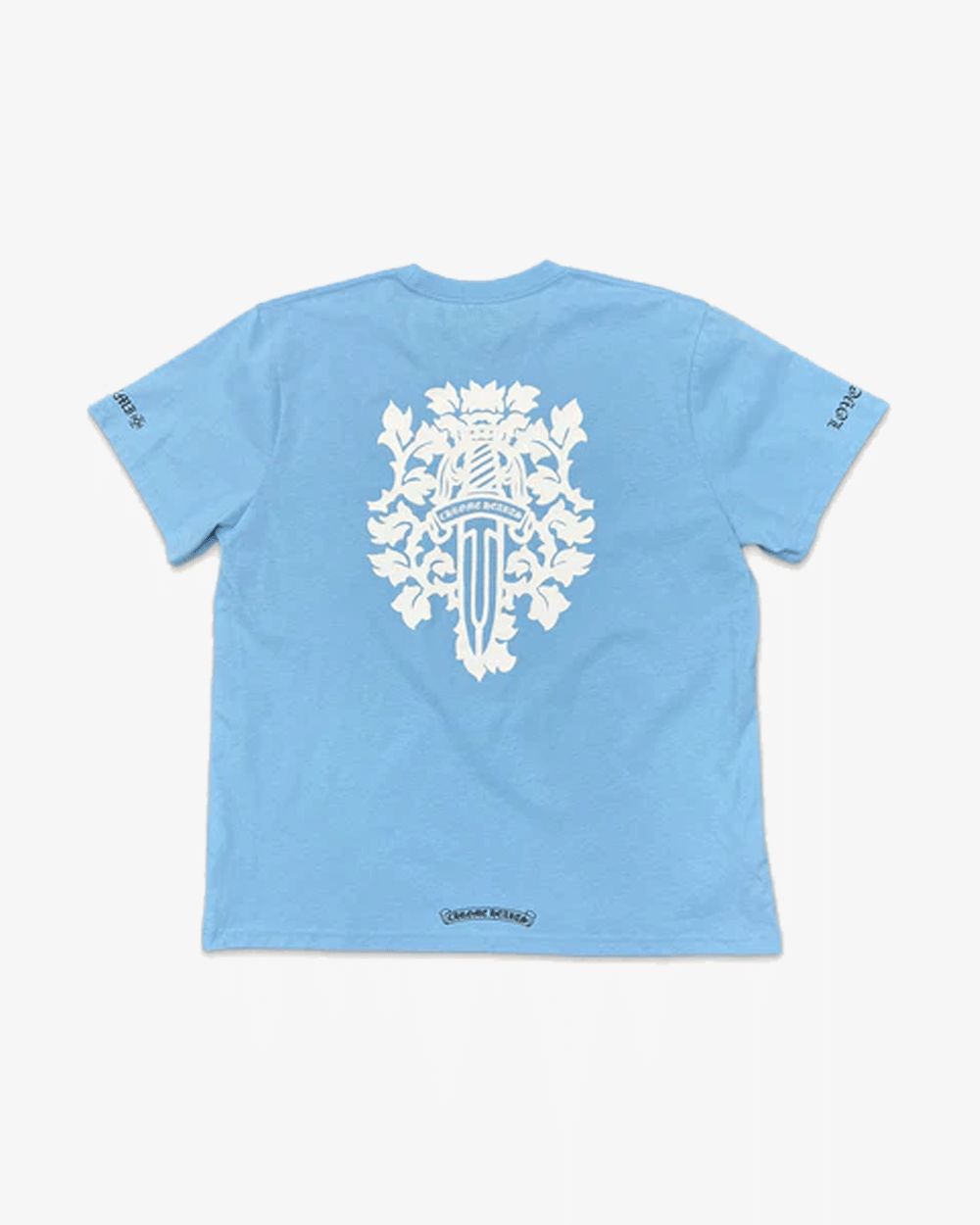 CHROME HEARTS MIAMI ART DAGGER BASEL EXCLUSIVE BABY BLUE T-Shirt