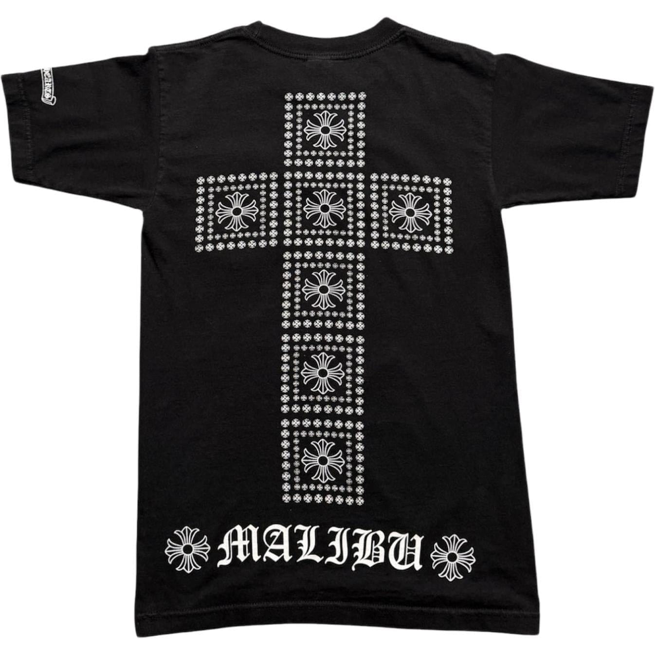 Chrome Hearts Vintage Malibu Exclusive Square Cross T - Shirt Black