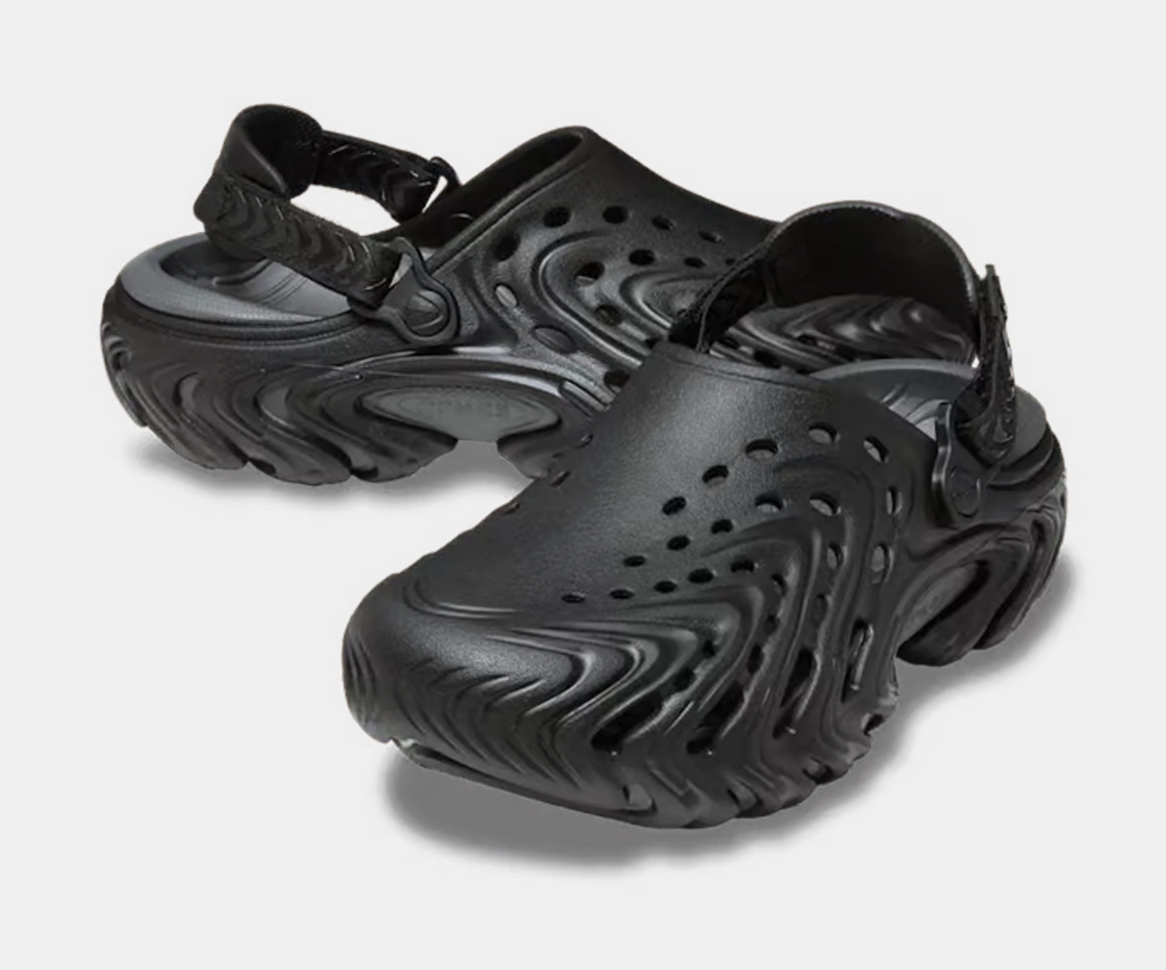 CROCS Echo II Mens Sandals (Black)