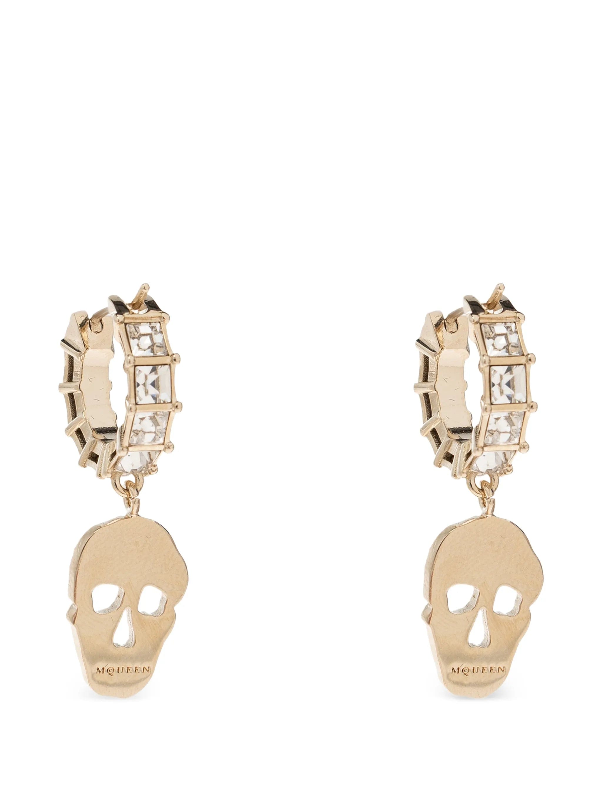 Alexander McQueen crystal - embellished earrings