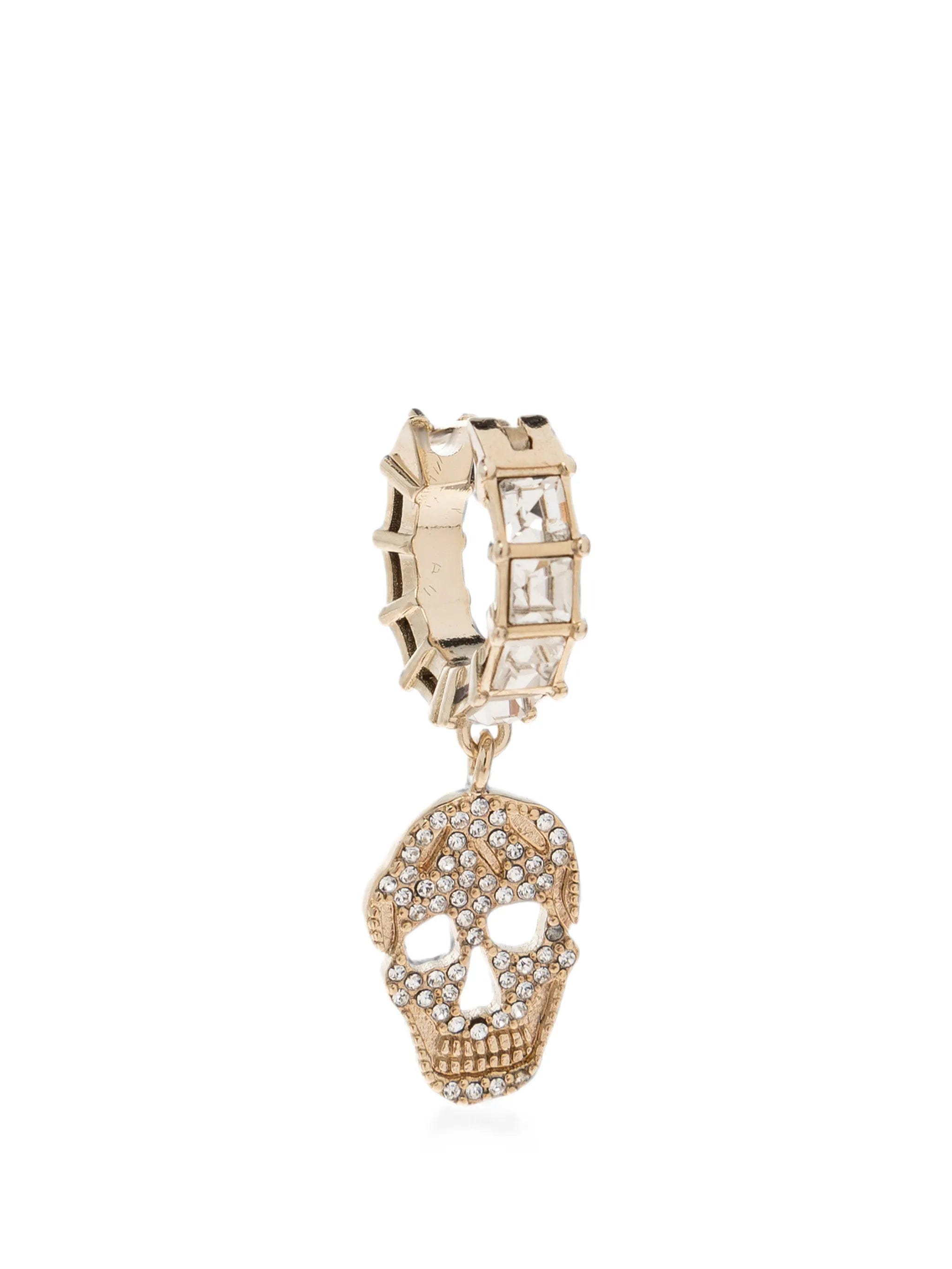 Alexander McQueen crystal - embellished earrings