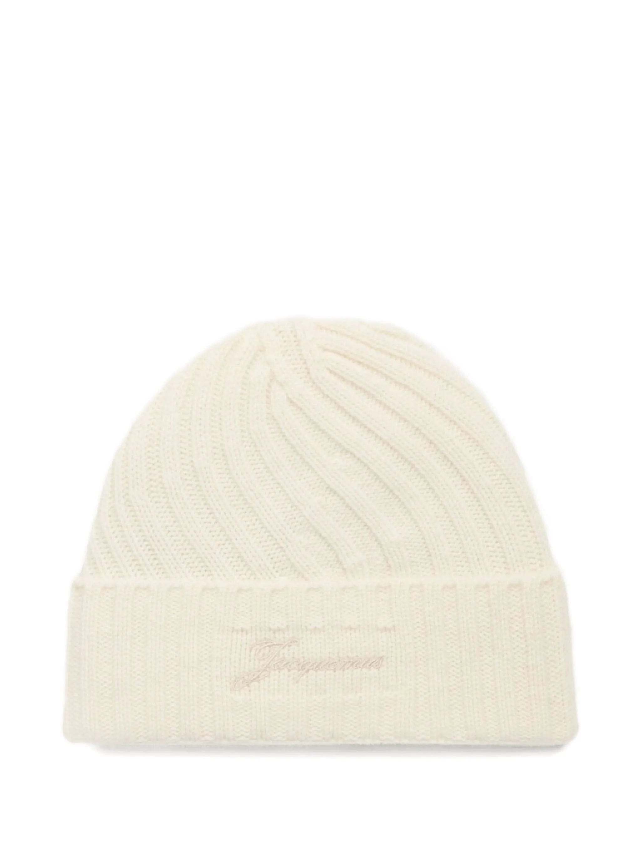 Jacquemus ribbed beanie