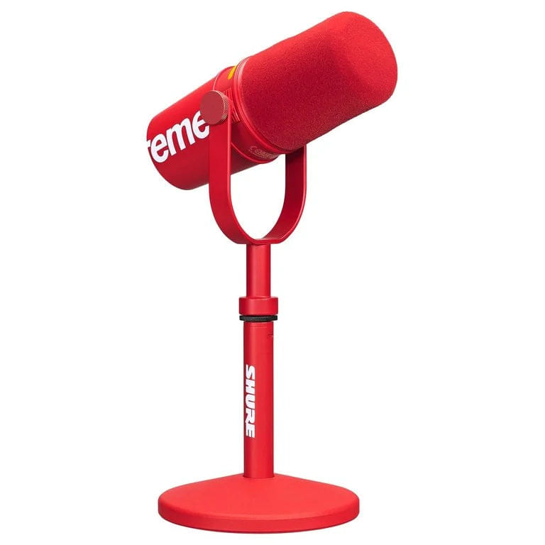 Supreme Shure MV7+ Microphone (Red)