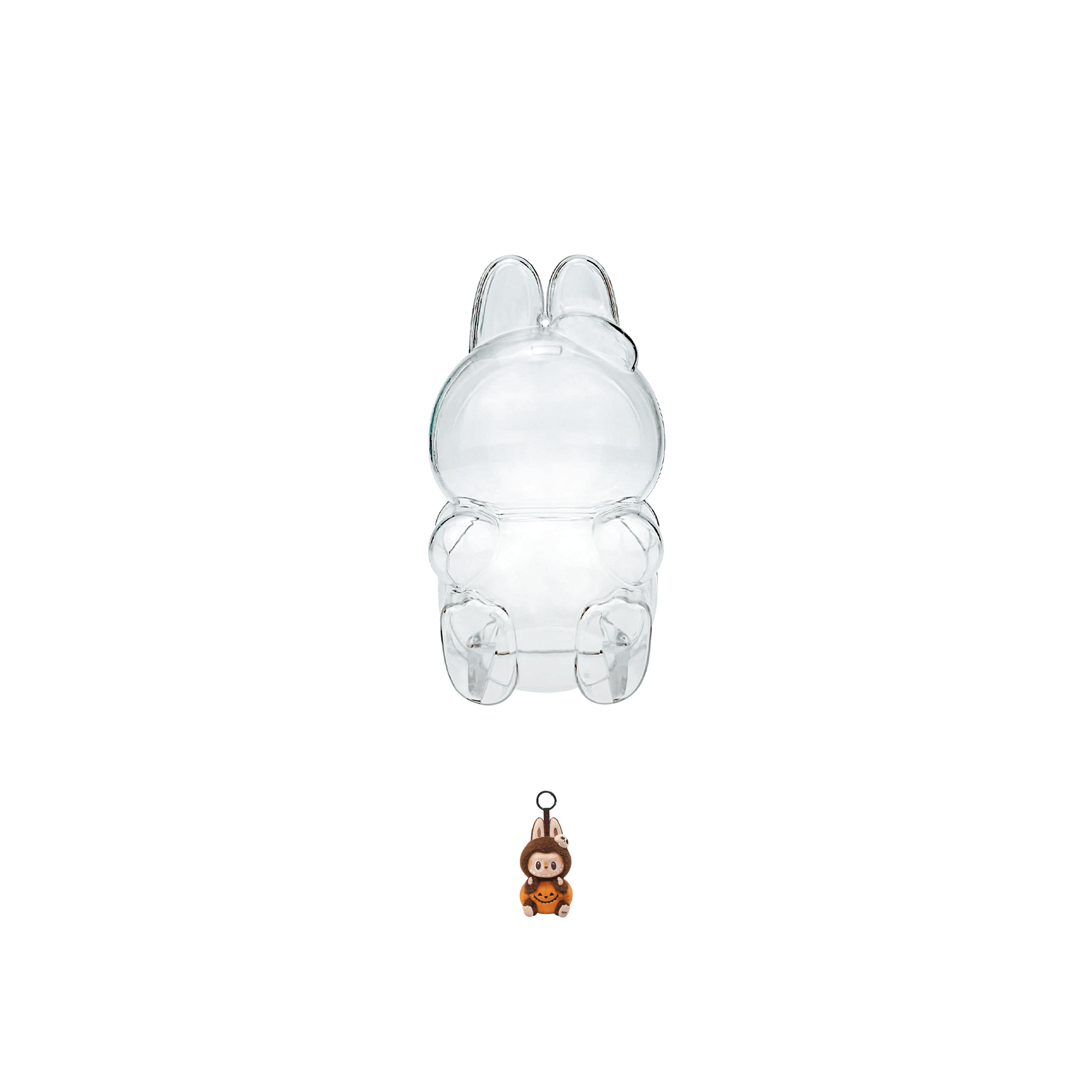 POP MART LABUBU THE MONSTERS - Transparent Acrylic Blind Box Protective Case