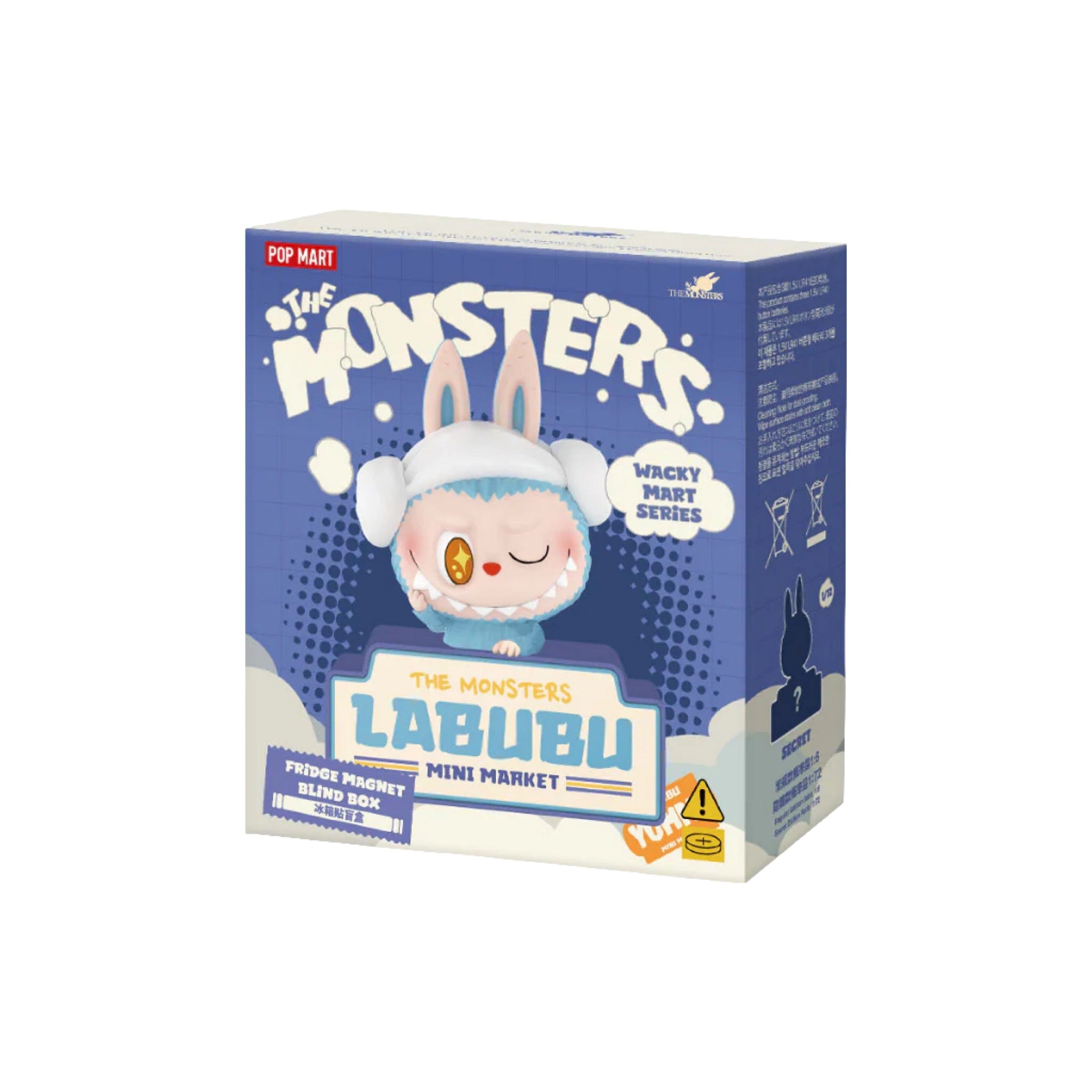 Pop Mart Labubu The Monsters Wacky Mart Series Fridge Magnet Blind Box