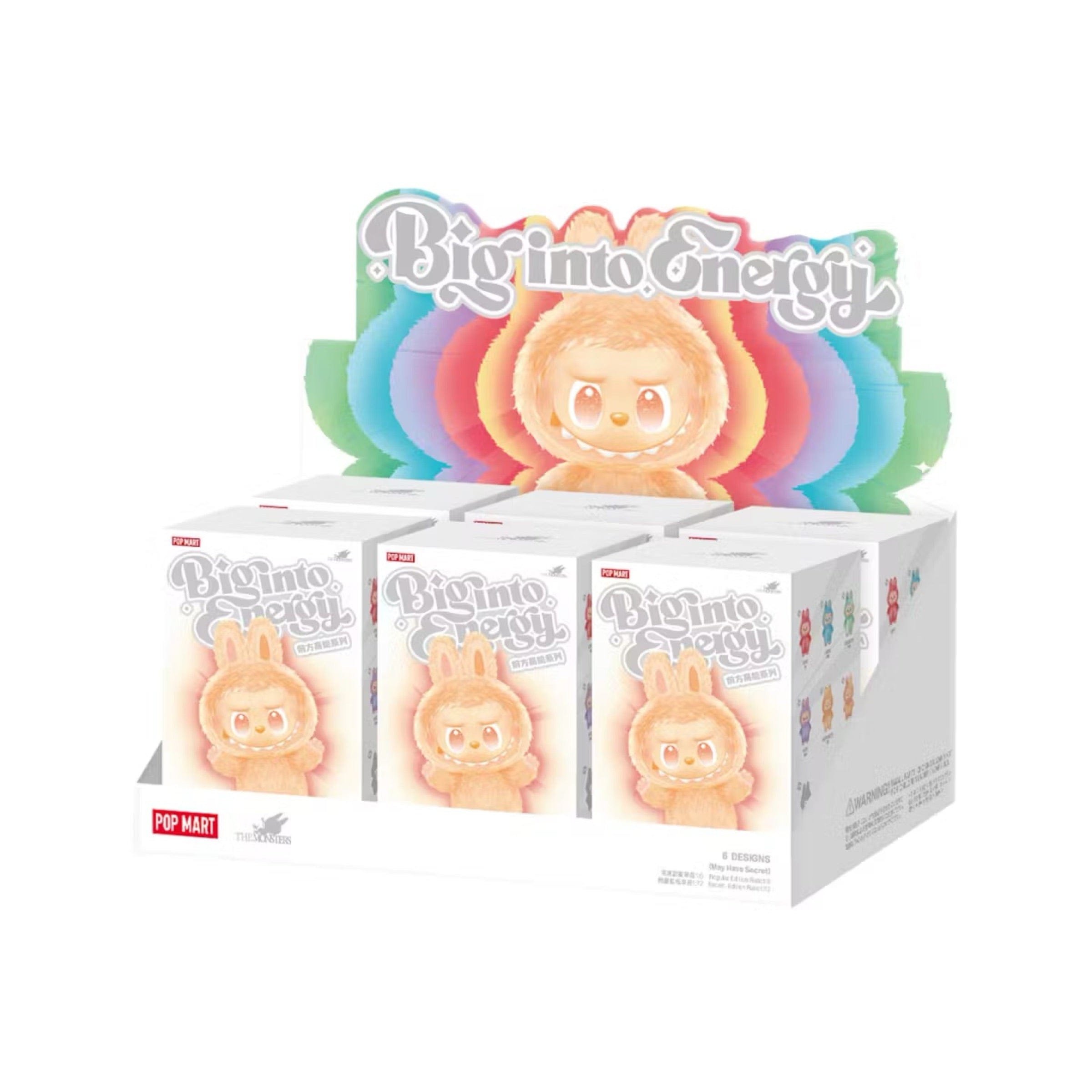Pop Mart Labubu The Monsters V3 Big Into Energy Series Figure Blind Box