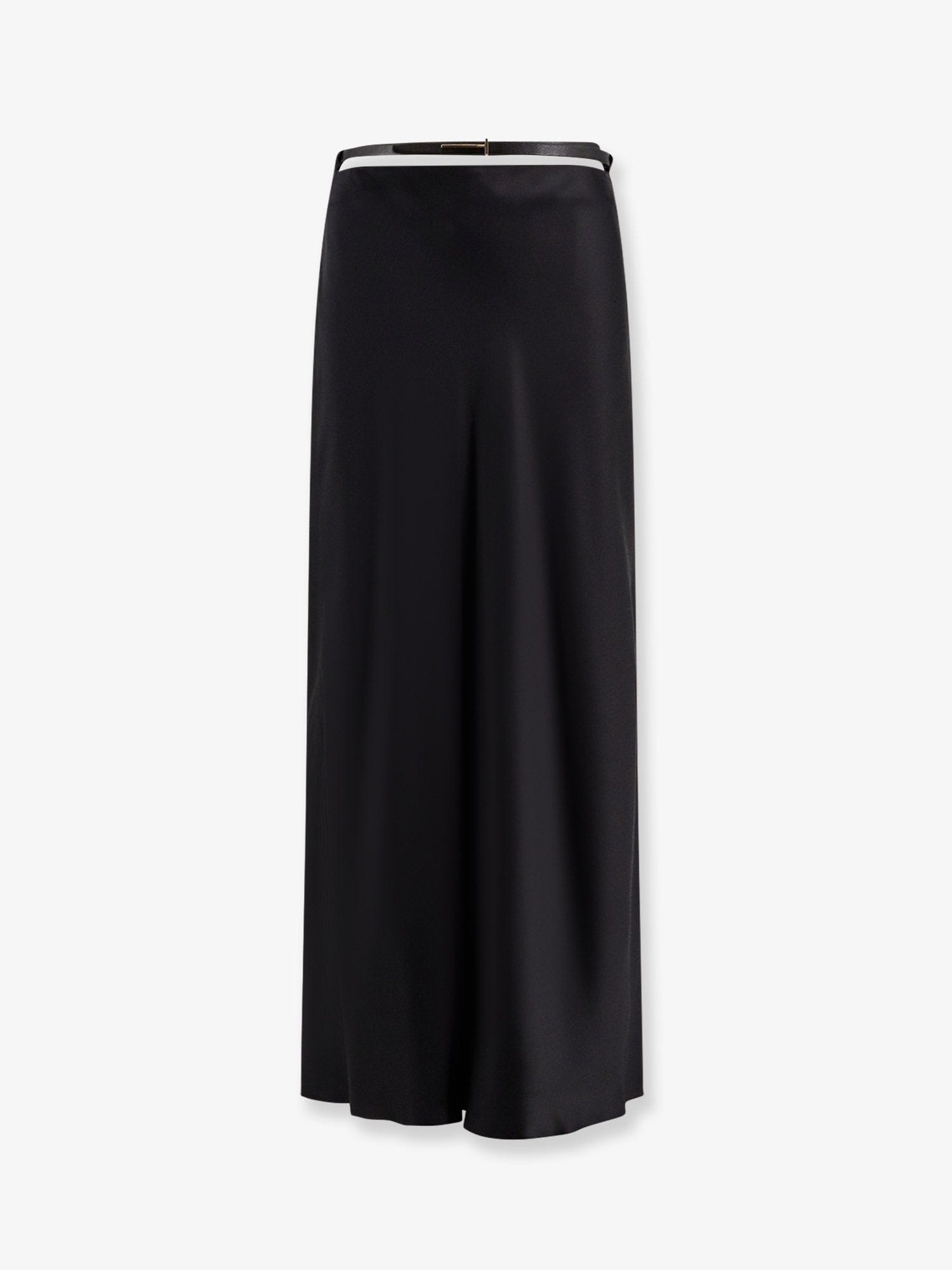 TOM FORD Silk midi skirt