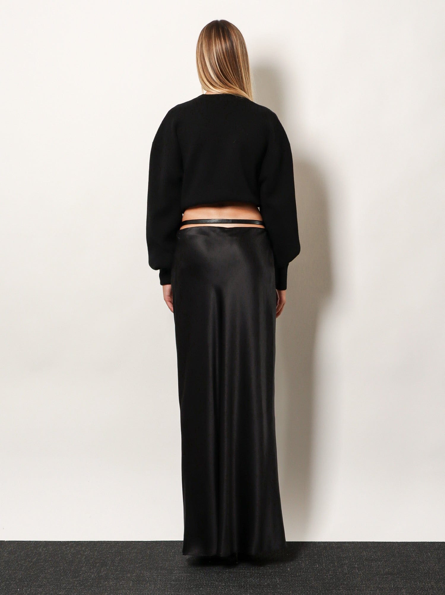 TOM FORD Silk midi skirt