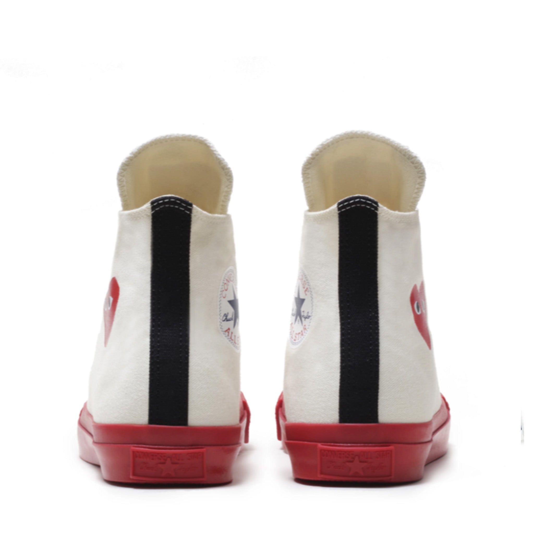 Comme Des Garcons PLAY COMME DES GARÇONS Converse Chuck Taylor High (White)