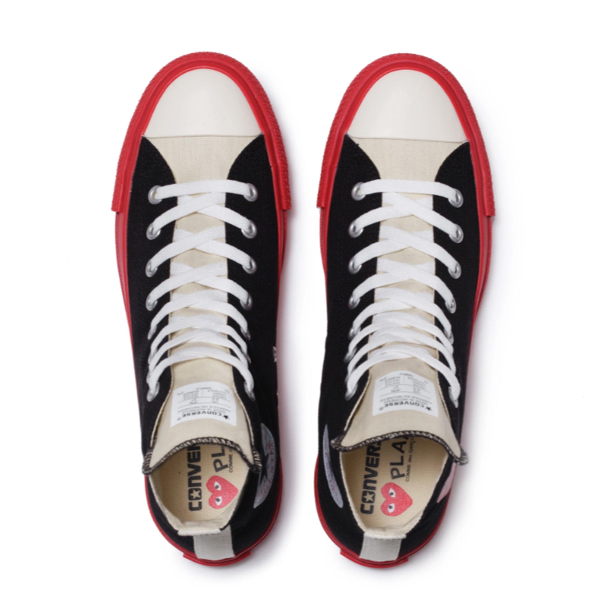 Comme Des Garcons PLAY COMME DES GARÇONS Converse Chuck Taylor High (Black)