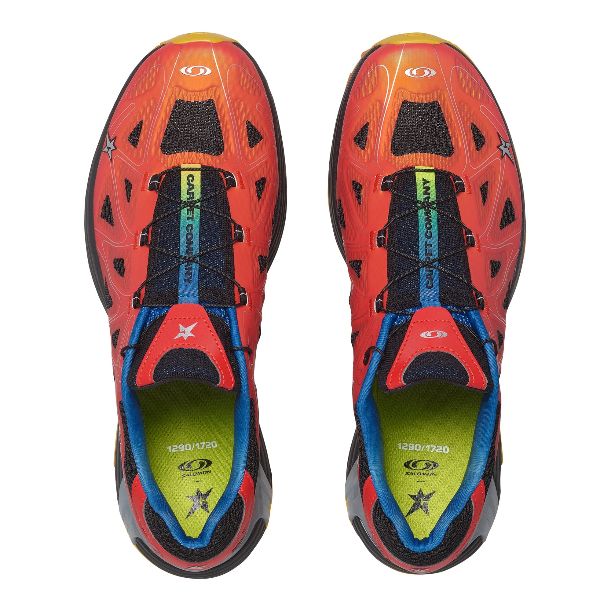 Salomon XT - Whisper Void Carpet Company - Fiery Red