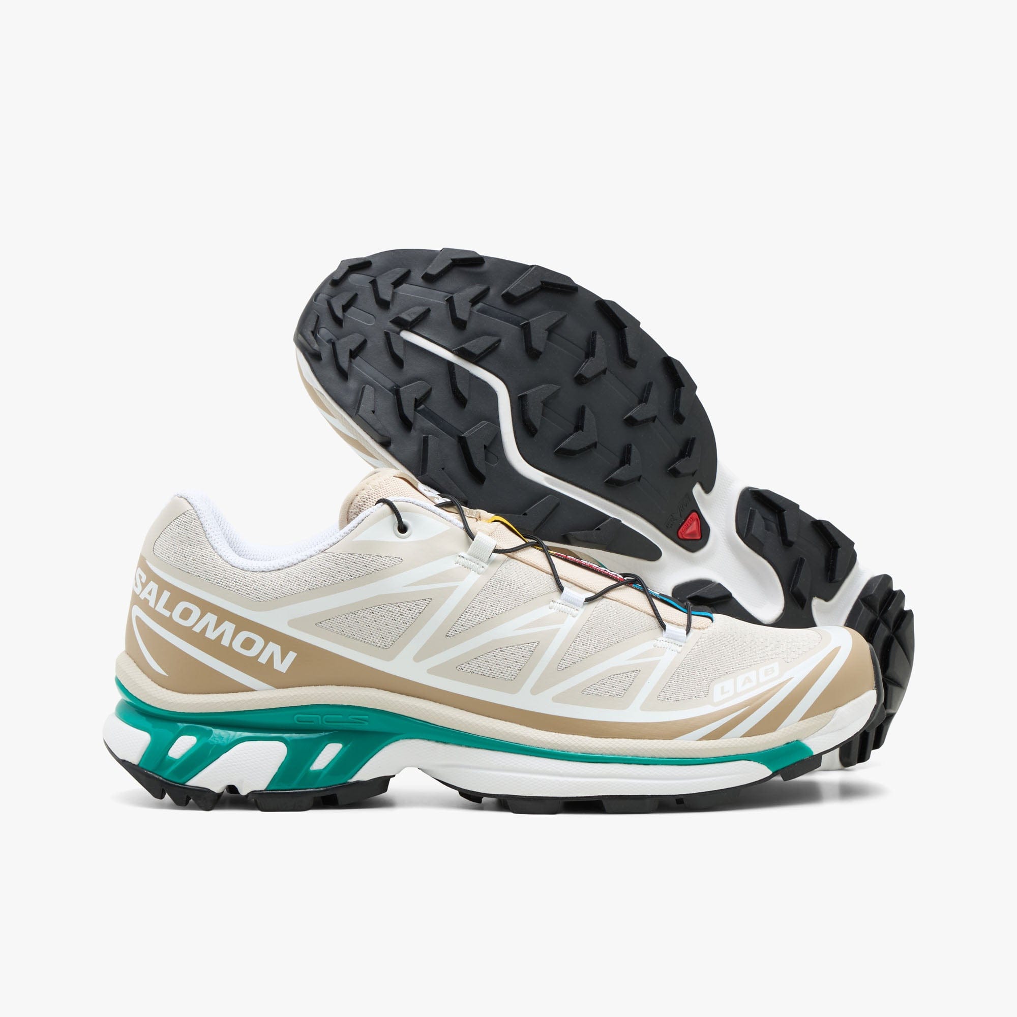 Salomon XT - 6 Rainy Day / Chinchilla - Dynasty Green
