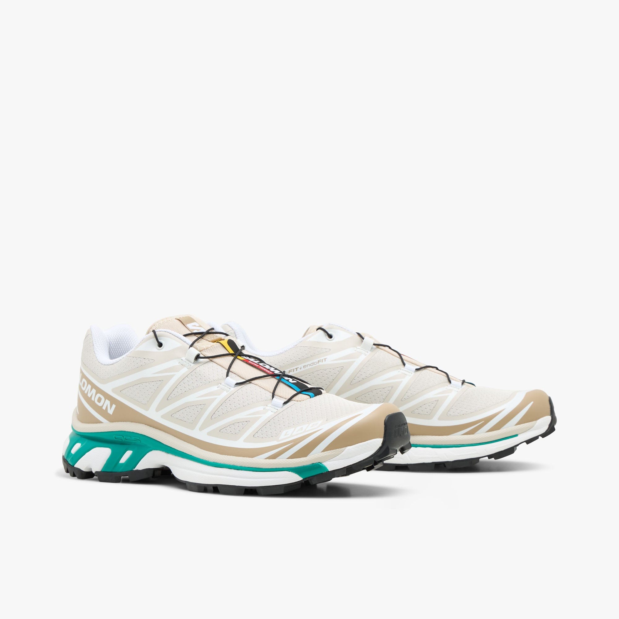 Salomon XT - 6 Rainy Day / Chinchilla - Dynasty Green