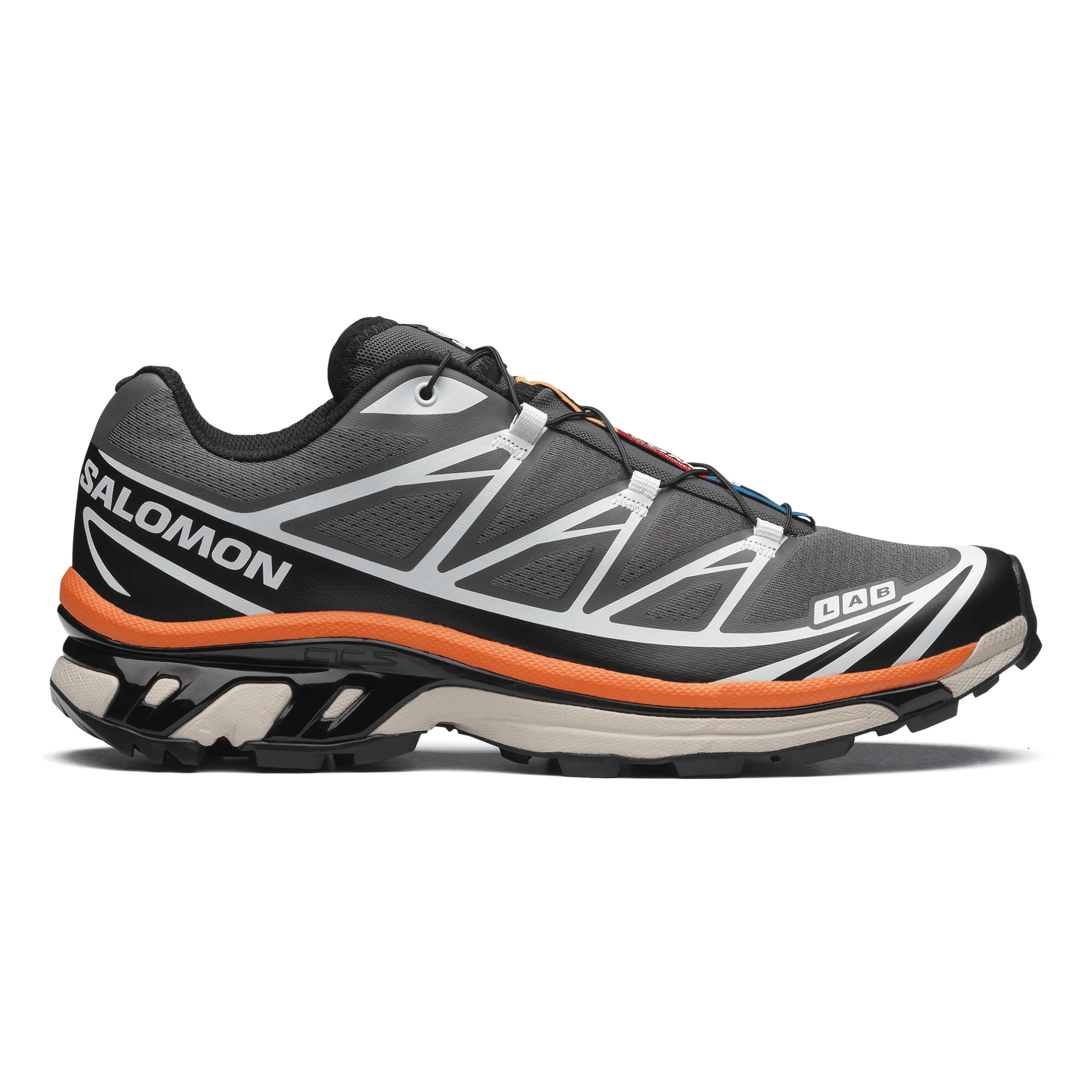 Salomon Men's XT - 6 Pewter/Black/Turmeric