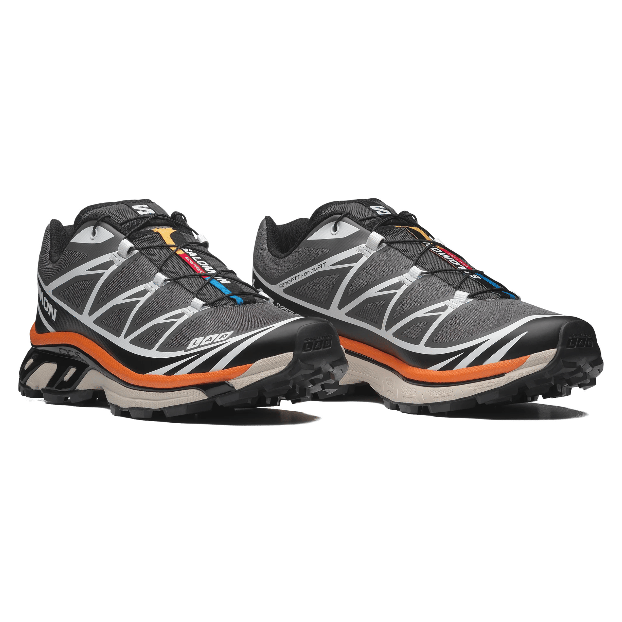 Salomon Men's XT - 6 Pewter/Black/Turmeric