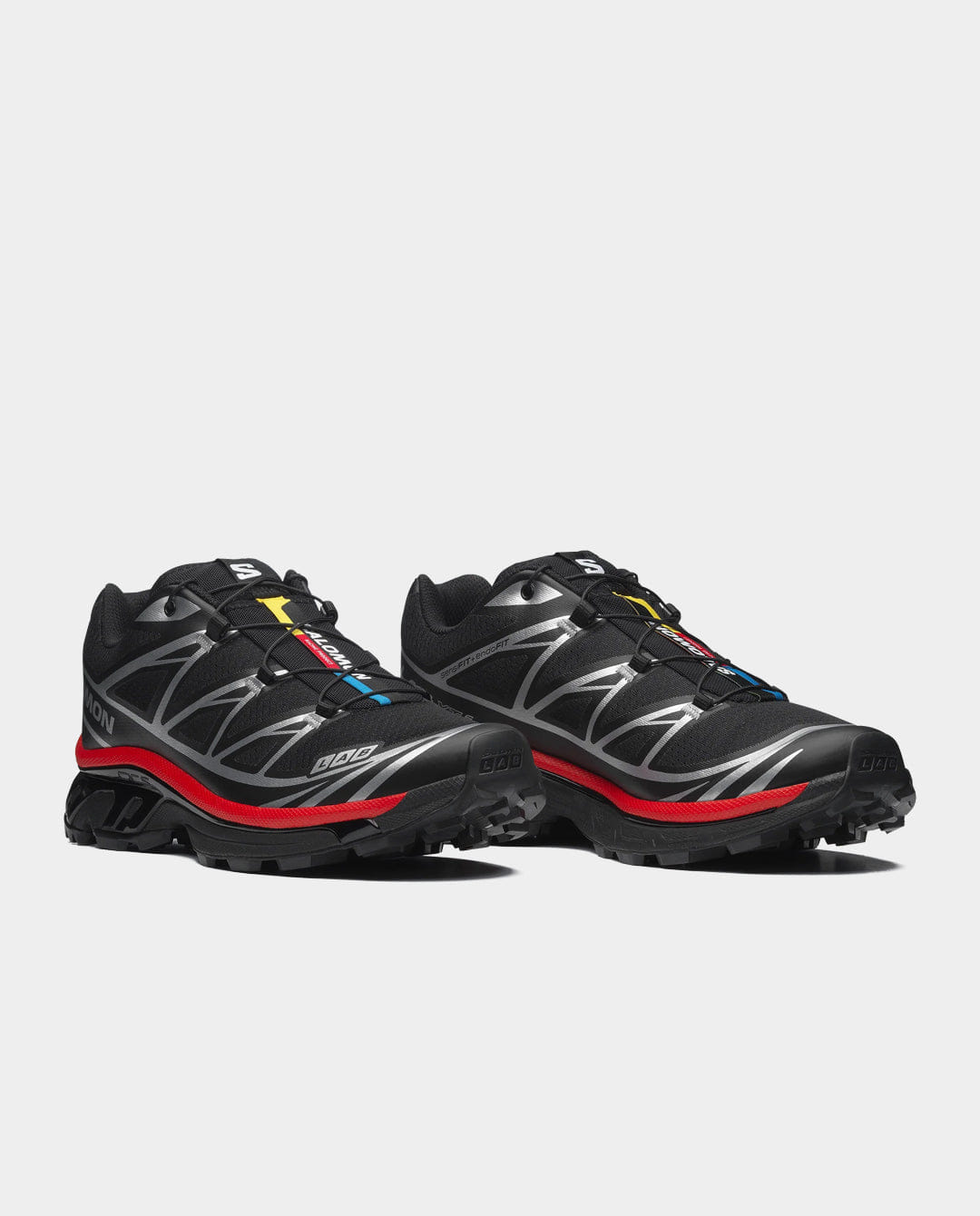 Salomon - XT - 6 Shoe - Black/Fiery Red/Silver