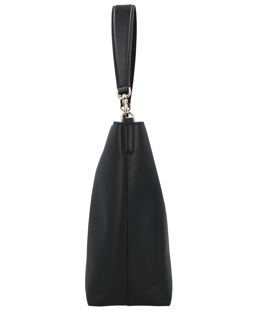 Longchamp Le Roseau Medium Leather Hobo Bag