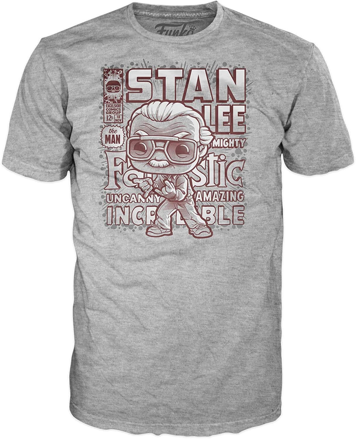 Funko Pop Tees: Marvel - Stan Lee