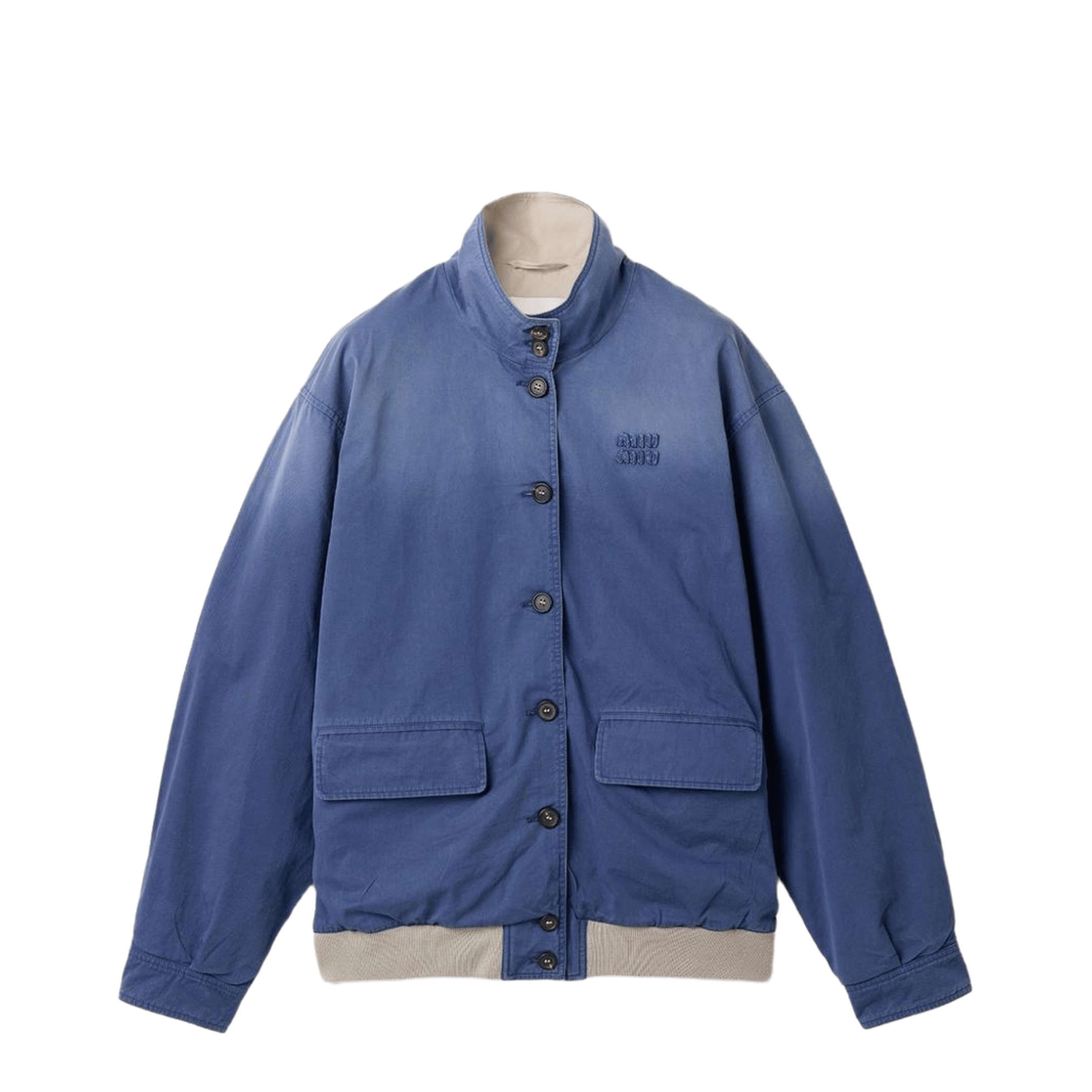 Miu Miu Coats Navy