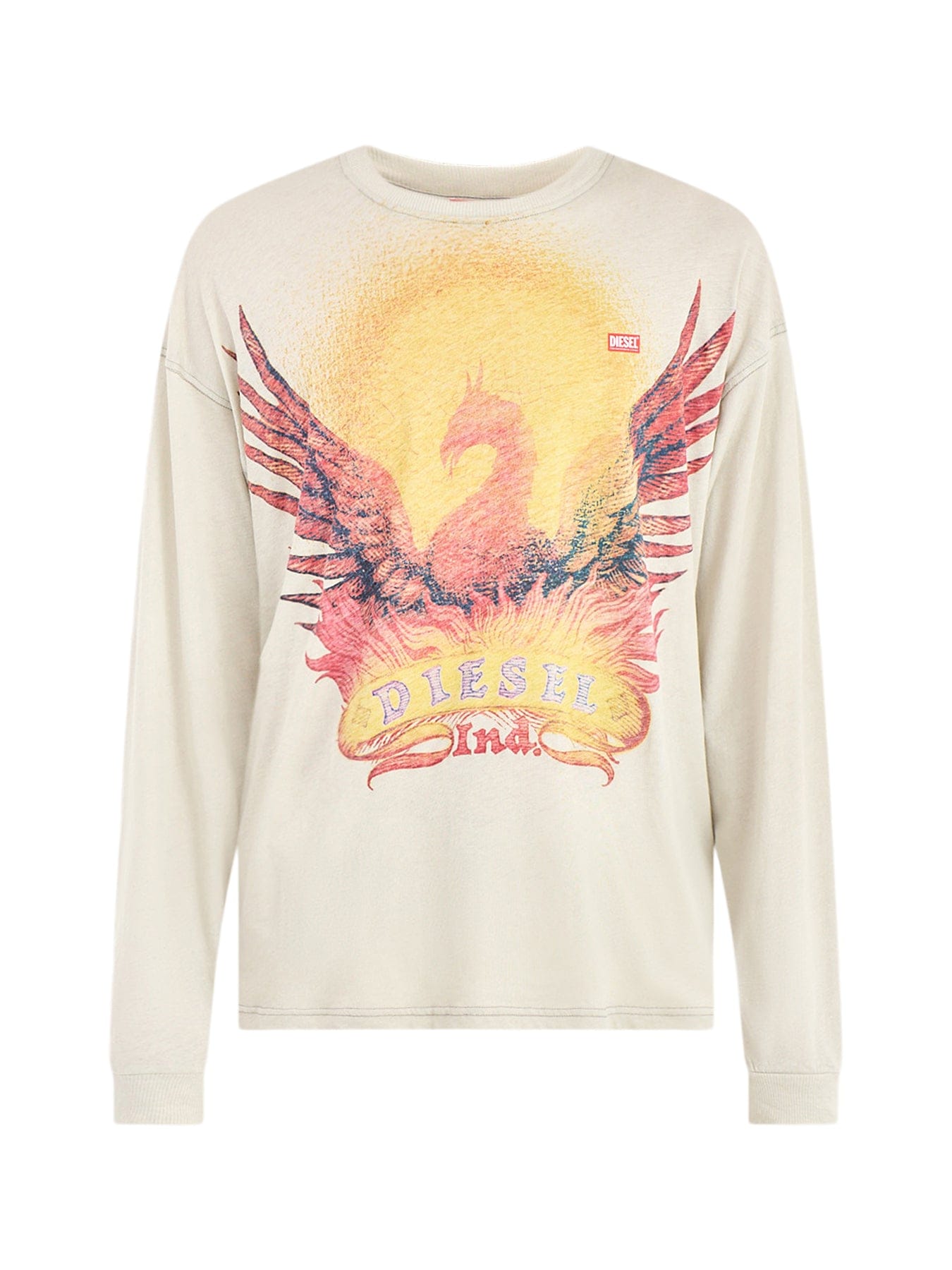 Diesel T - BOXT L/S Phoenix T - Shirt Green