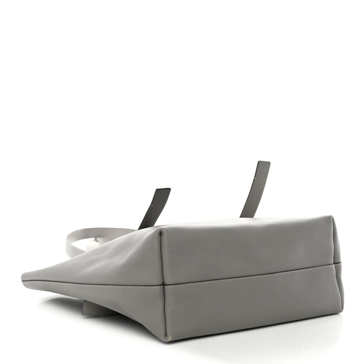 Chloe Small Grain Smooth Calfskin Medium Darryl Tote Motty Grey