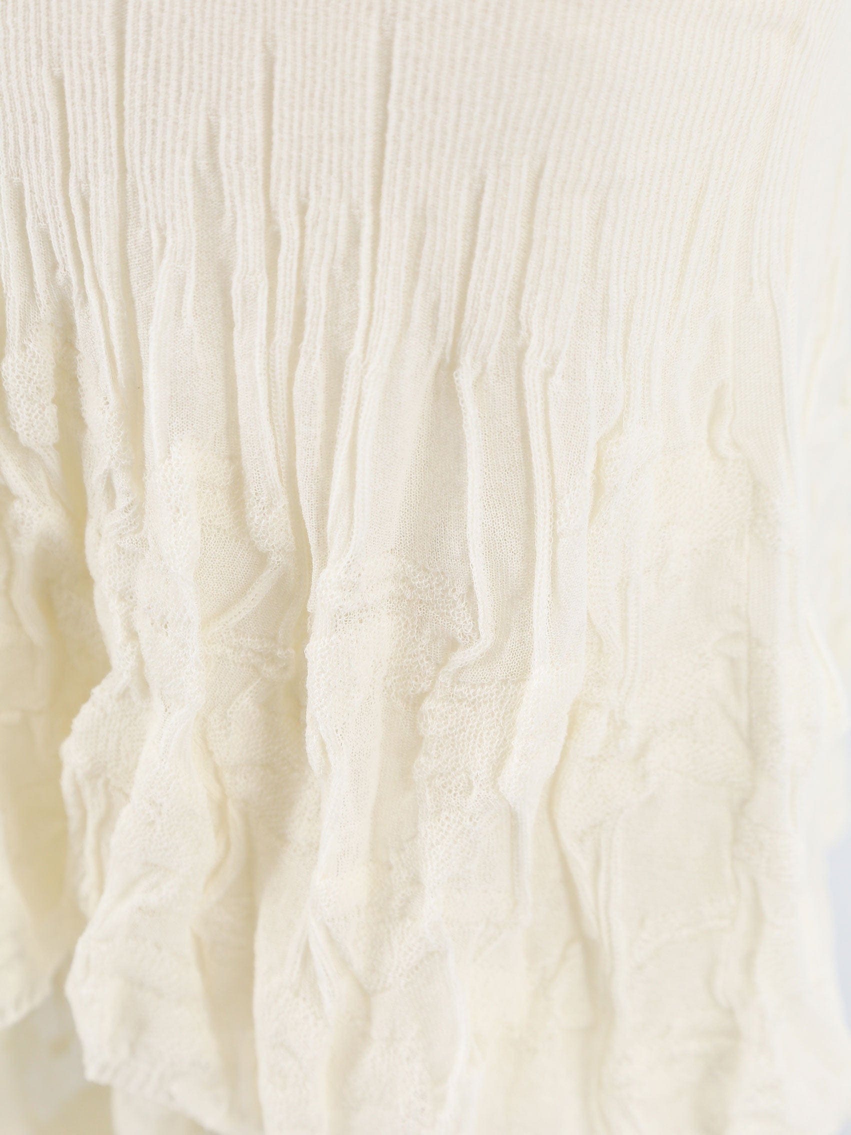 Bottega Veneta 2 in 1 cotton blend skirt with floral embroidery